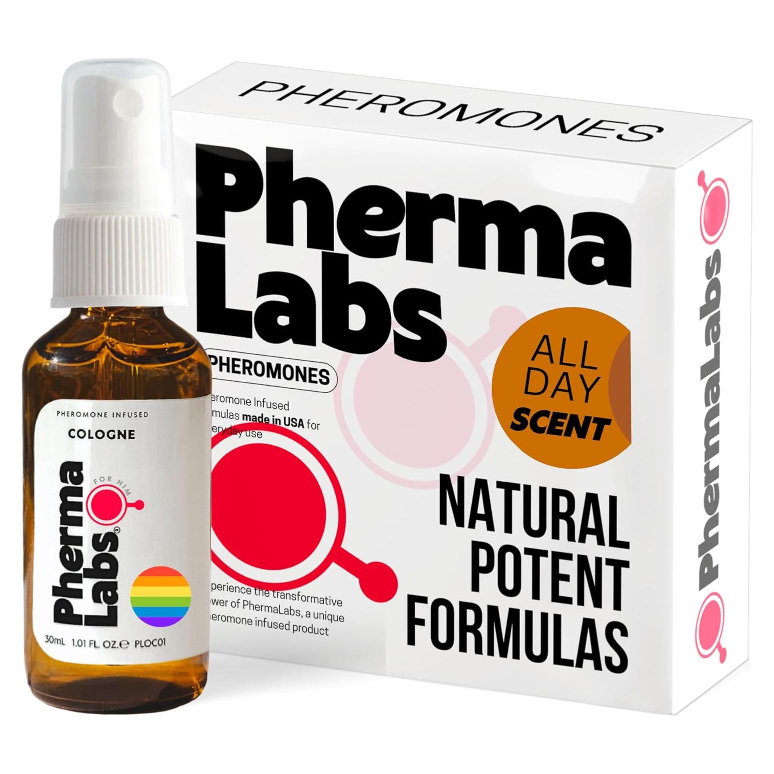 Colonia de Feromonas PhermaLabs para Hombres 30ml - Aroma Todo el Día