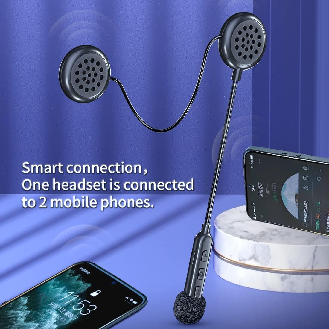 Auriculares Bluetooth JZAQ BT40 para Casco de Motocicleta IP67