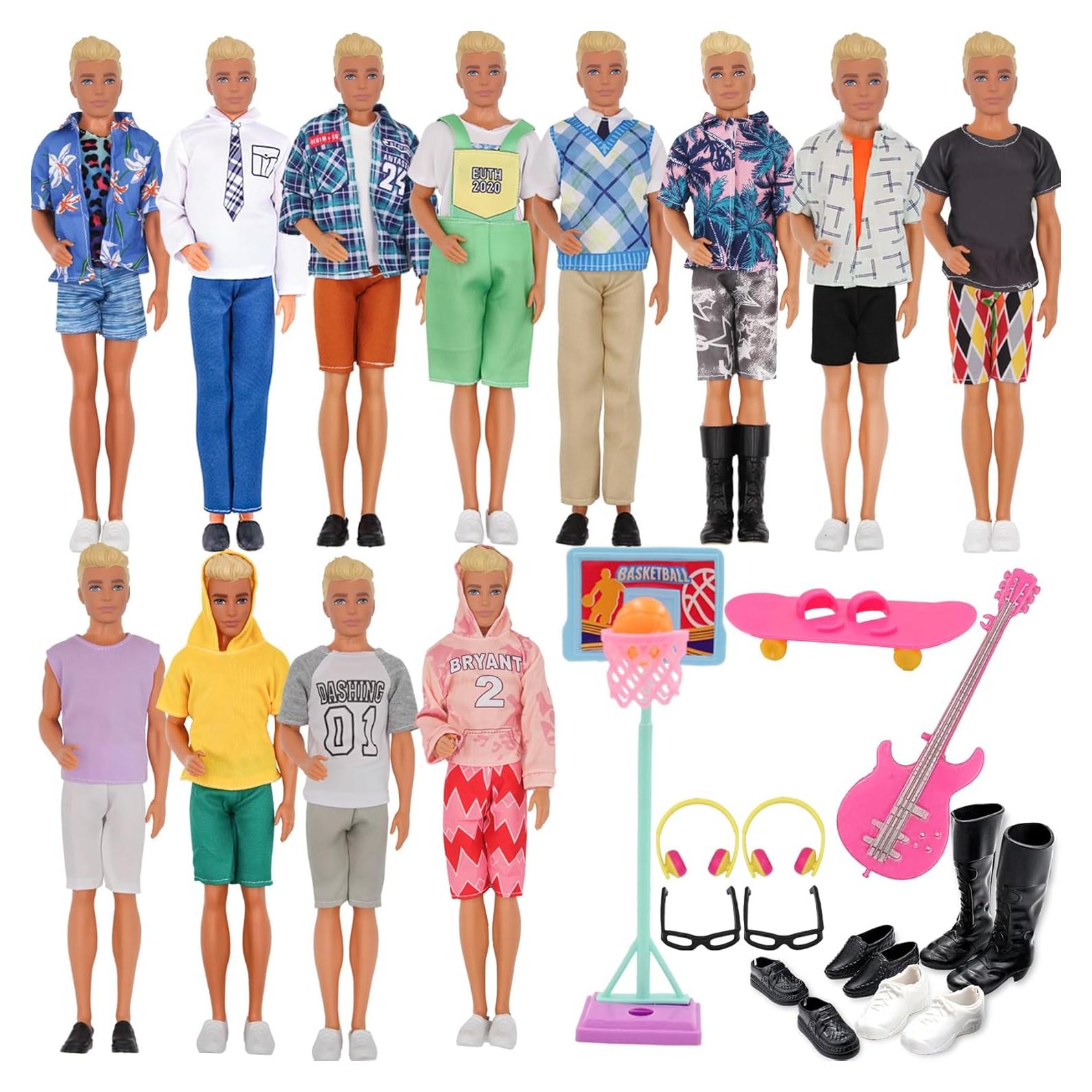 Conjunto Ropa Muñeca 44 Piezas EuTengHao 30 cm Accesorios