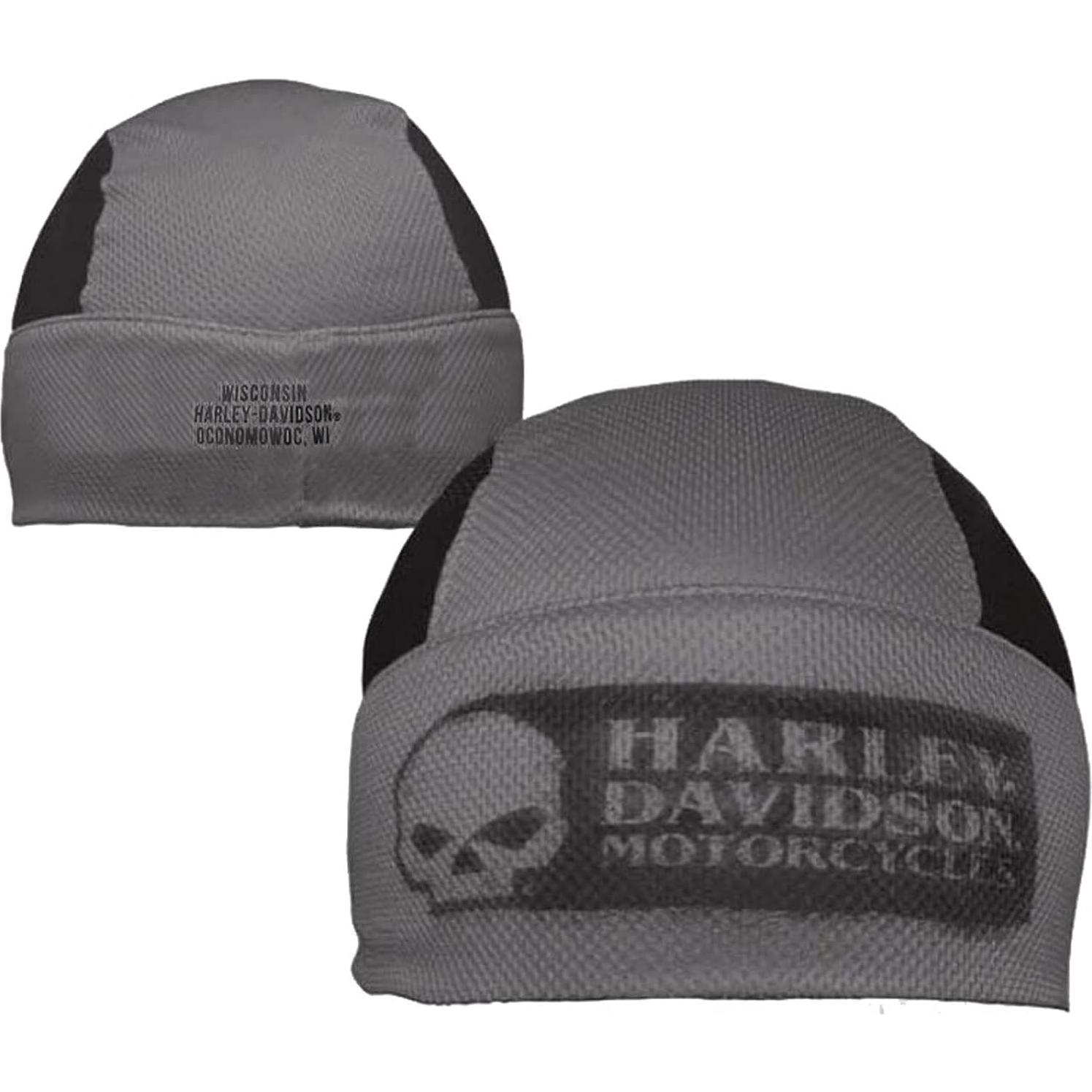 Camisa Harley-Davidson Hombre Gris y Negro Talla Única