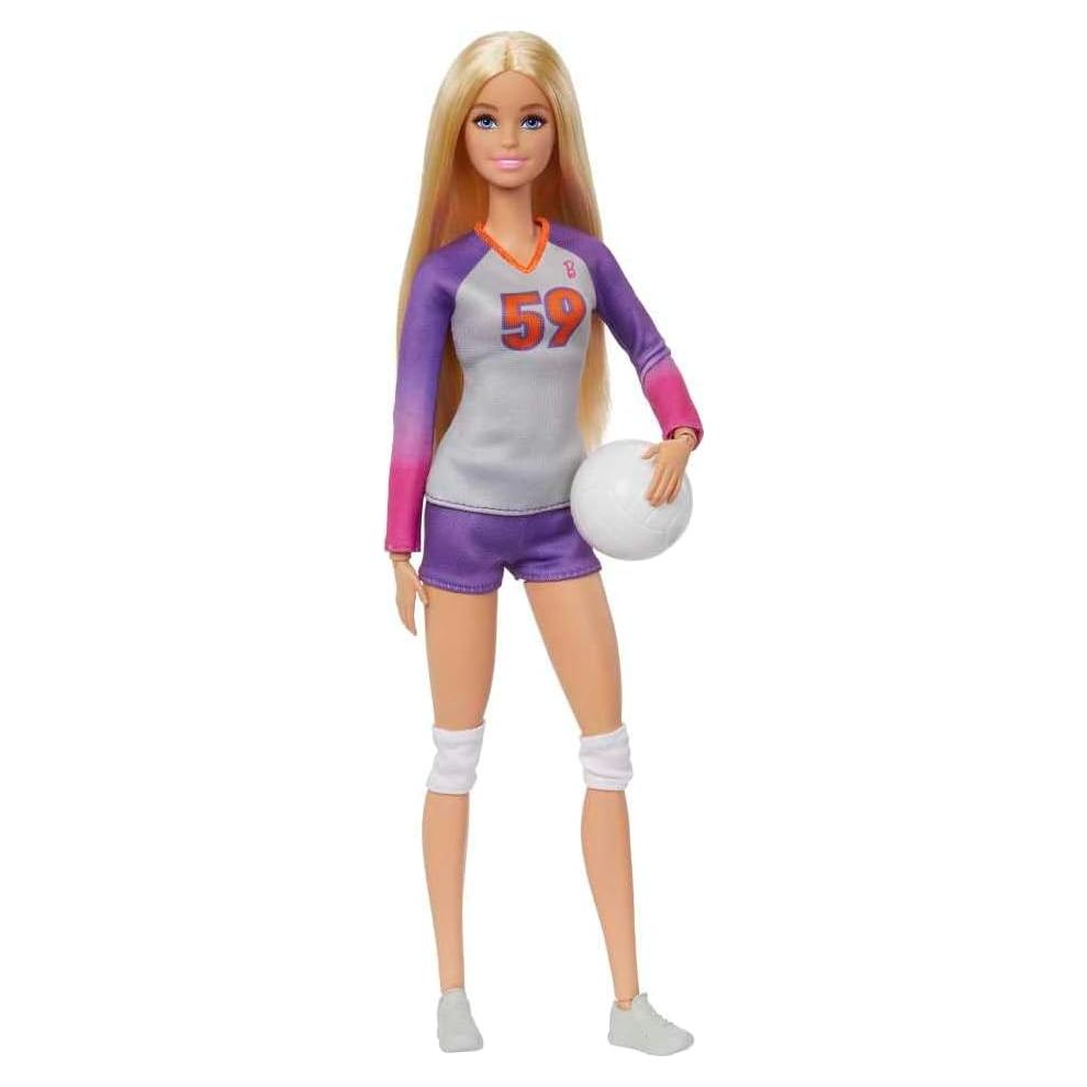 Muñeca Barbie Jugadora de Voleibol con Accesorios