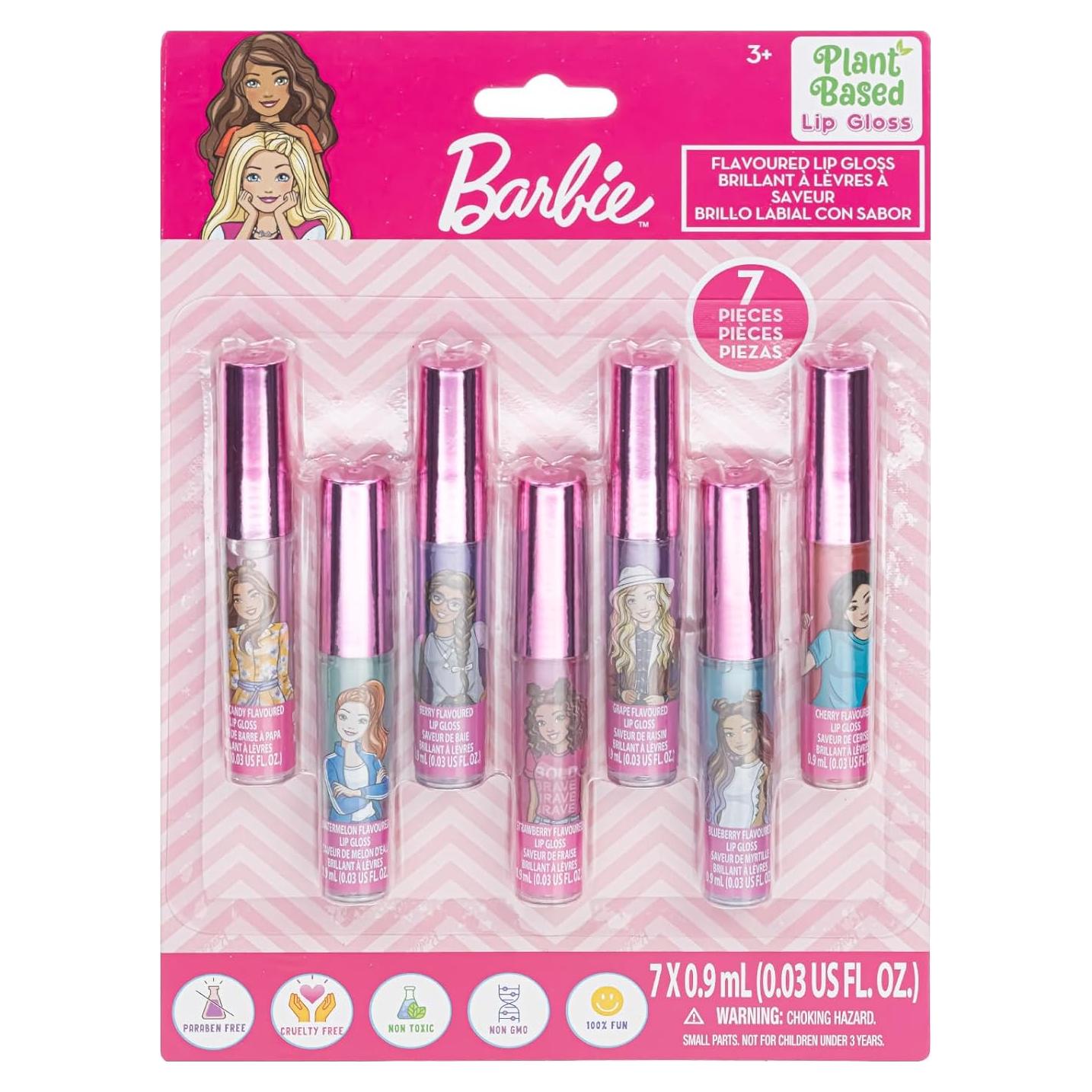 Set de Brillo Labial Townley Girl Barbie 7 Piezas 6,23 ml
