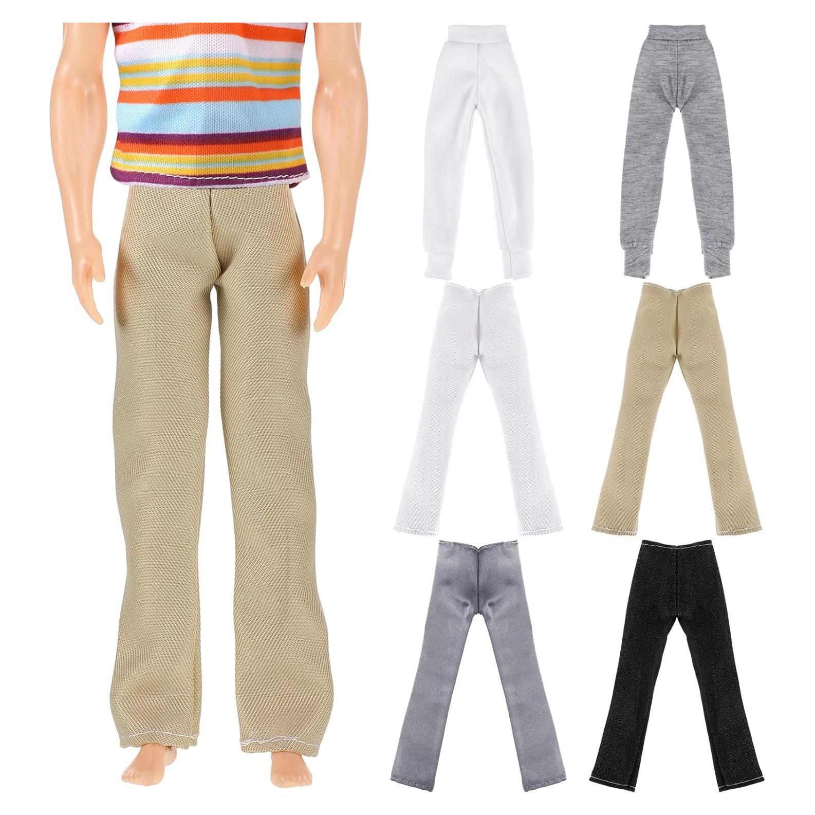 Ropa de Muñeca Bencailor 6 Pcs Pantalones Cortos Playa