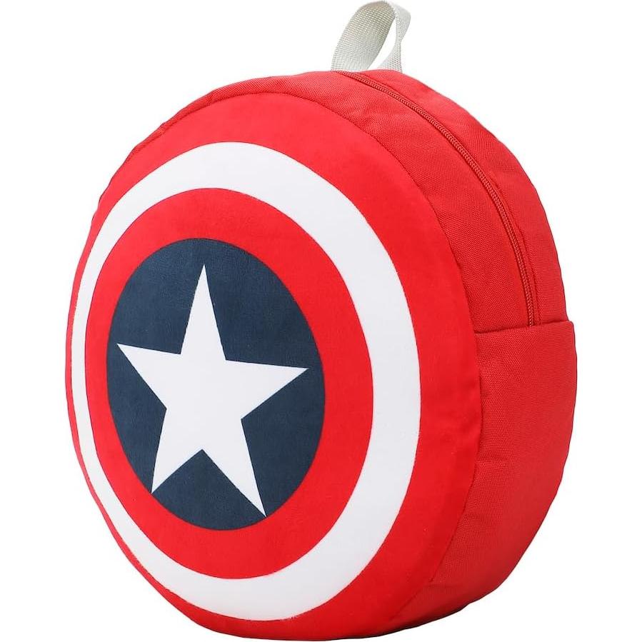 Mochila Mini Capitán América Marvel 29.2 cm Diseño Escudo