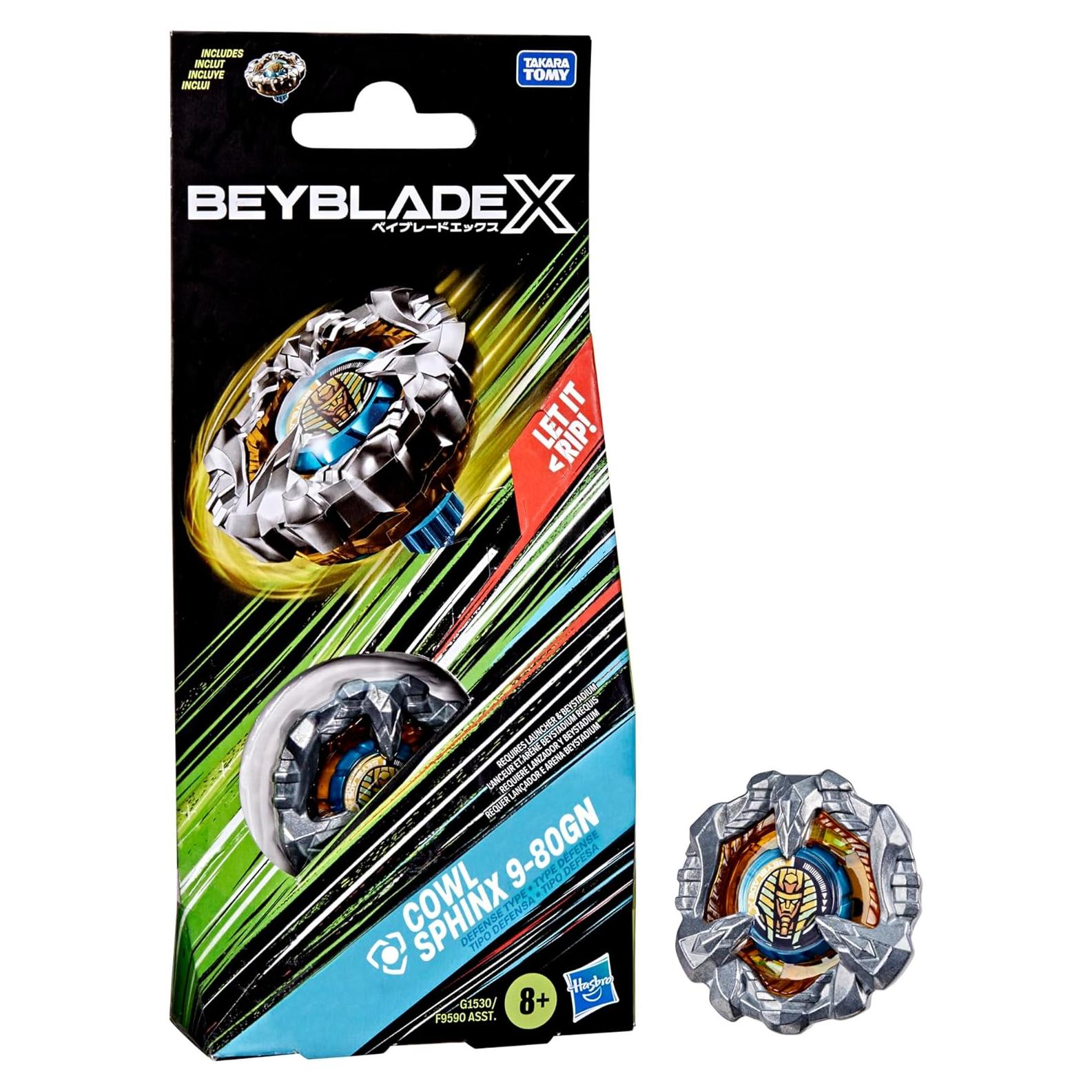 Beyblade X Cowl Sphinx 9-80GN Tipo Defensa - Juguete Hasbro