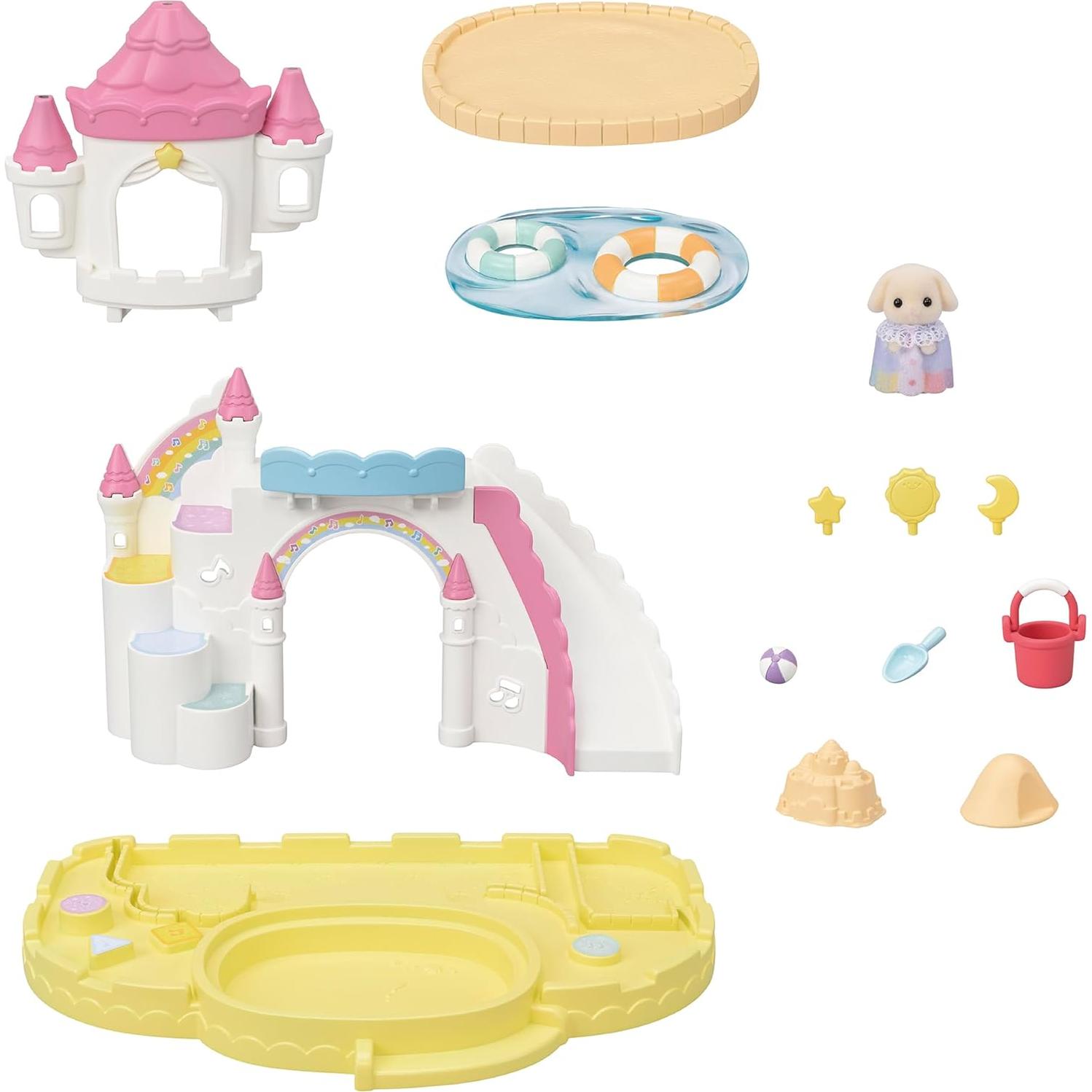 Caja de Arena y Piscina Calico Critters con Bebé Conejo