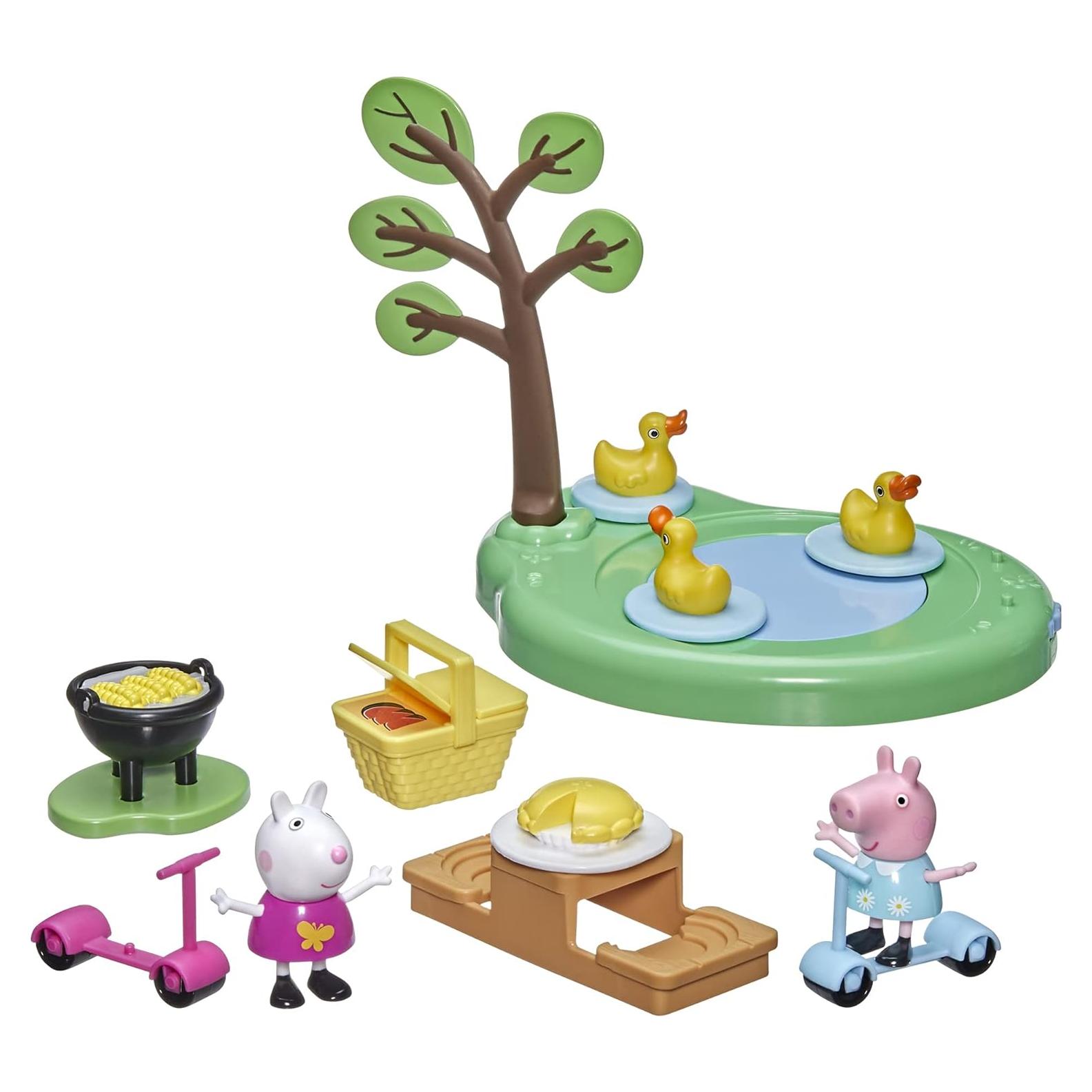 Juego de Picnic Peppa Pig con Figuras y Accesorios - Hasbro