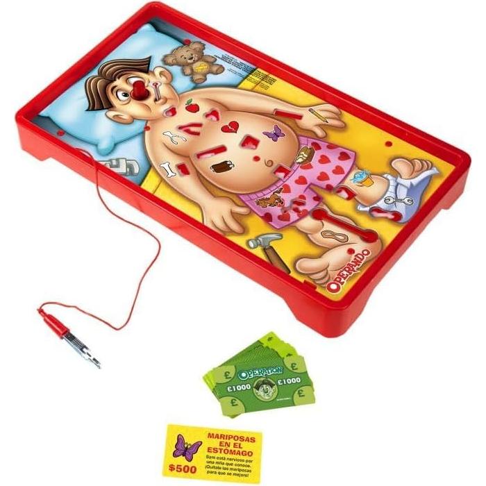 Juego de Mesa Electrónico Operación Hasbro 6+ Años
