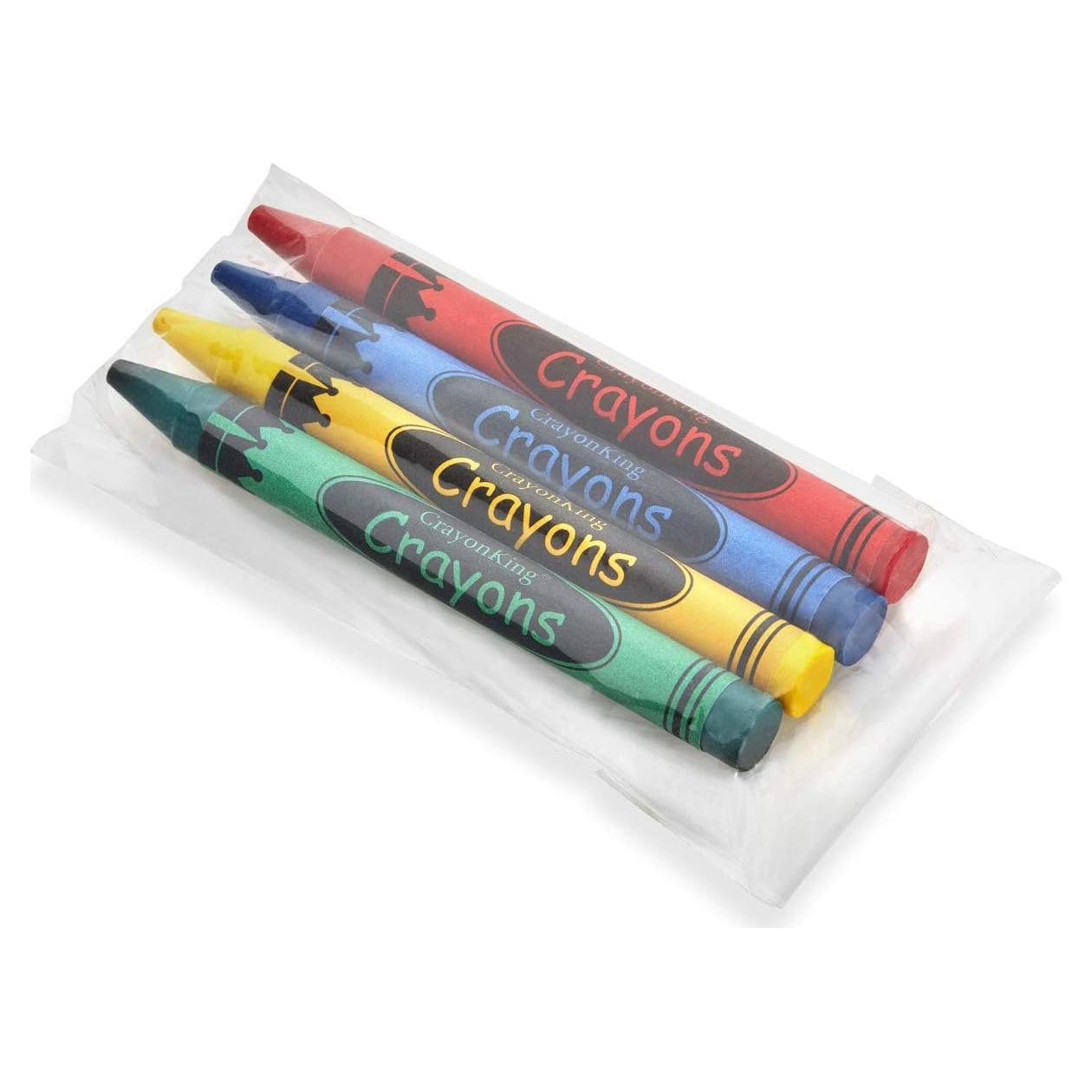 CrayonKing 50 Juegos de 4 Paquetes de Crayones No Tóxicos