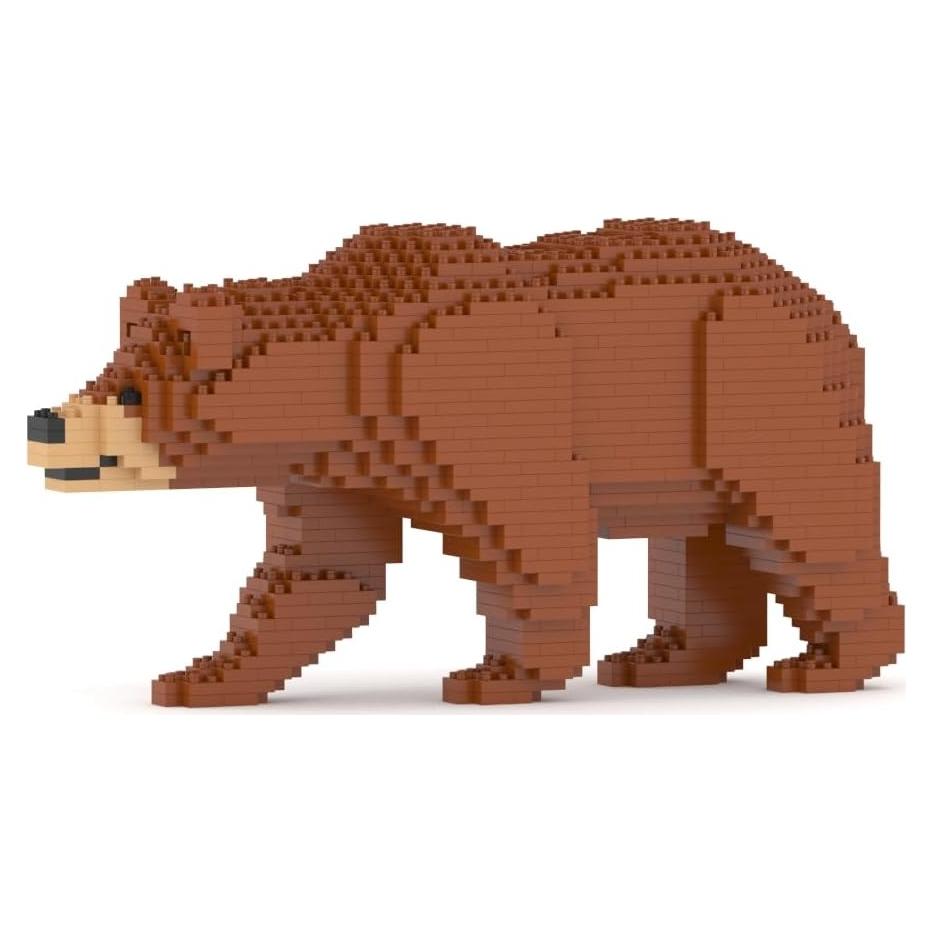 Bloques de Construcción JEKCA Oso Marrón 01S - 1090 Piezas