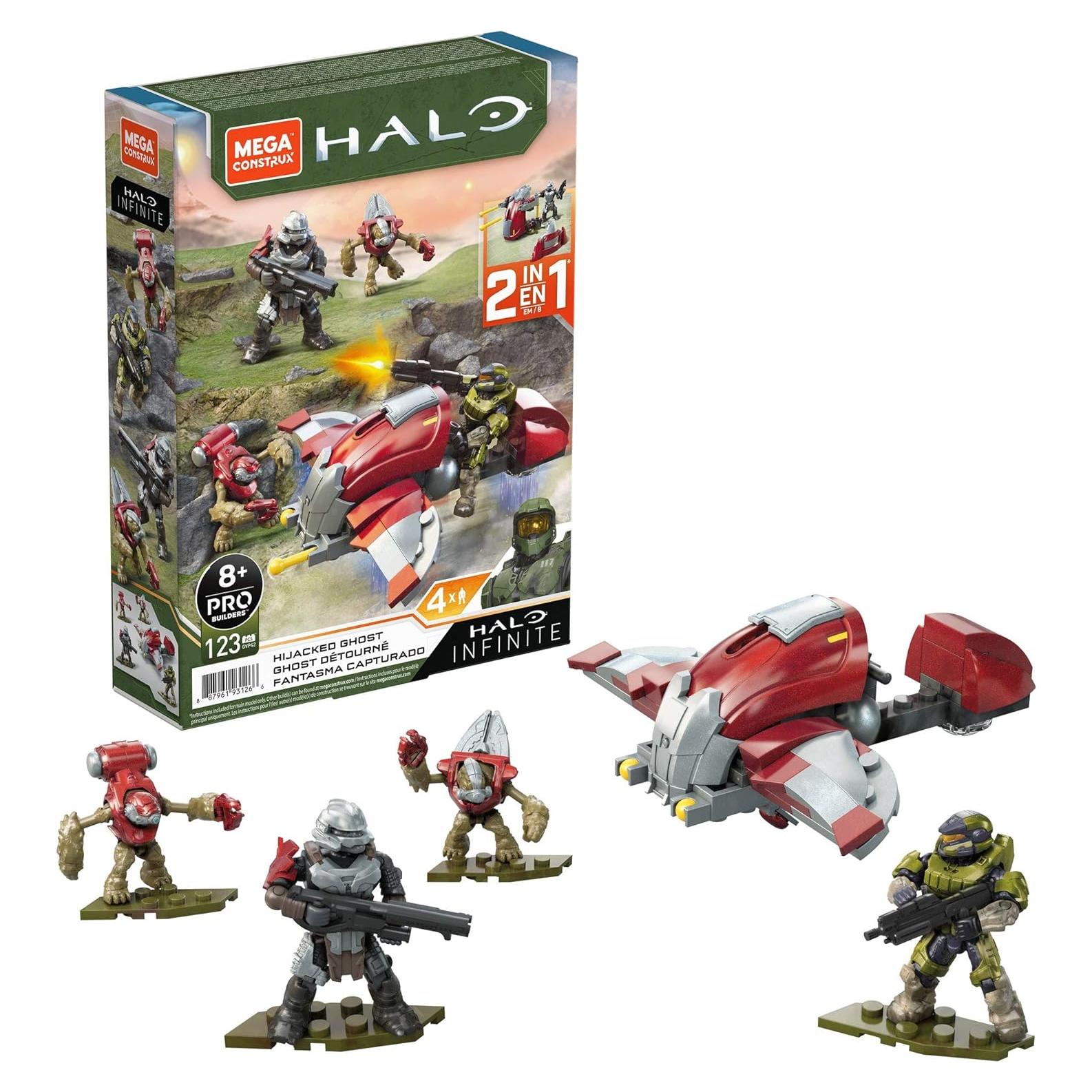 Mega Construx Halo Fantasma Secuestrado 123 Piezas
