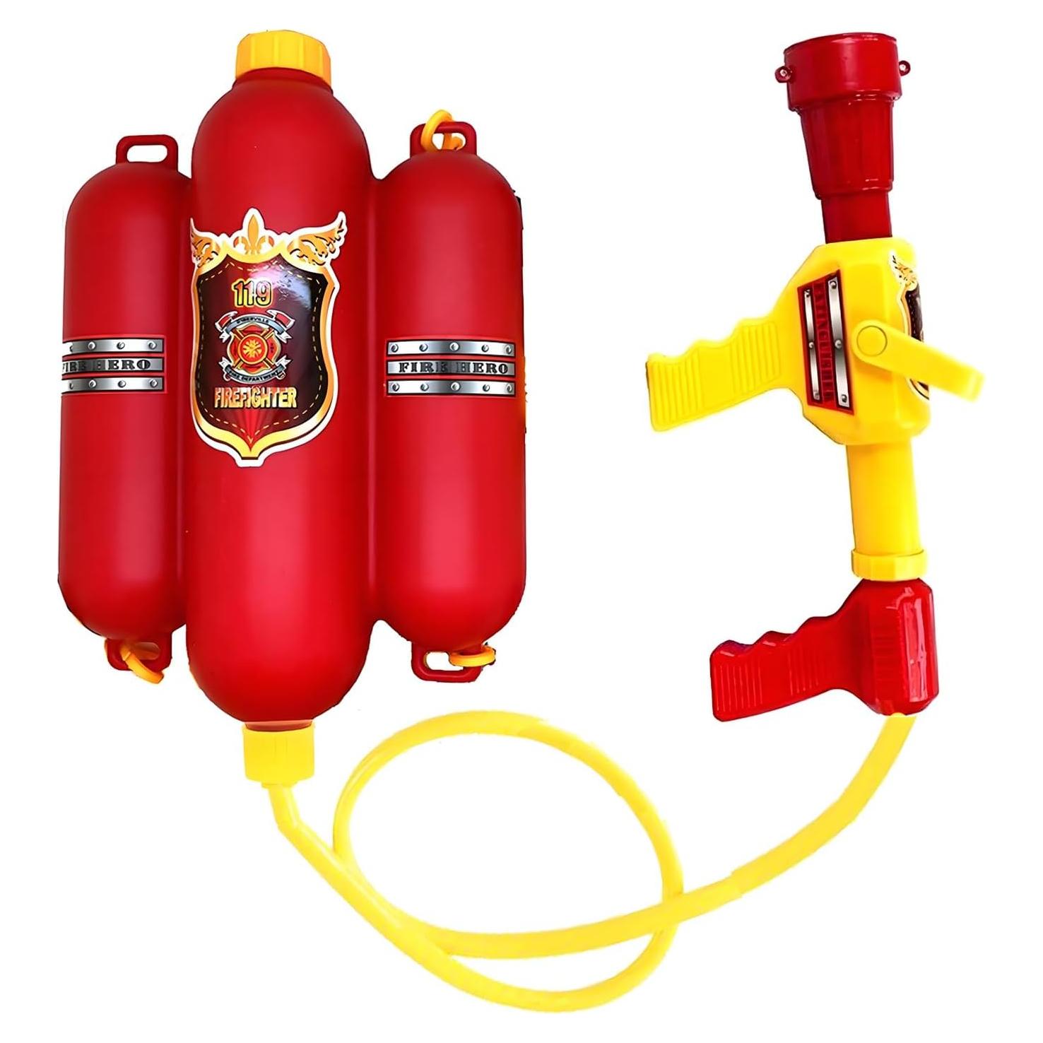 Blaster de Agua Mochila Bombero DLHONORV 2.5L para Niños