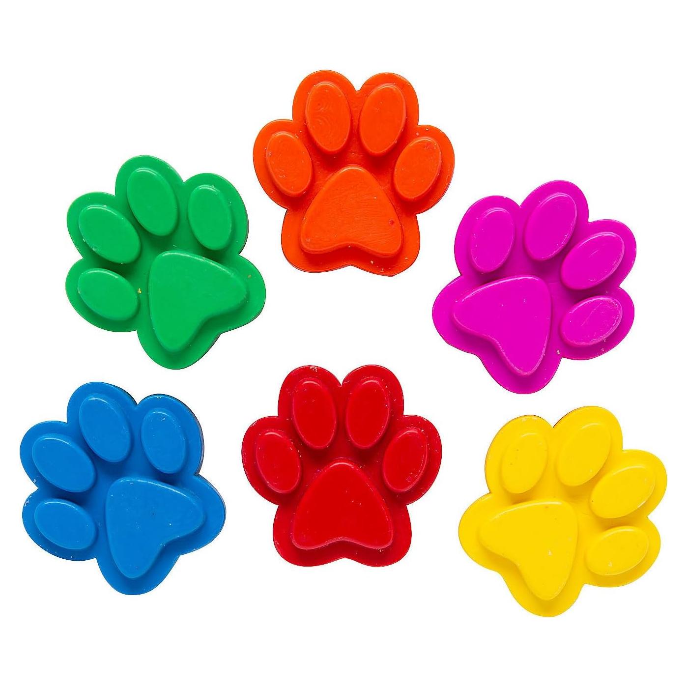 Crayones en Forma de Huella Fun Express - 24 Piezas