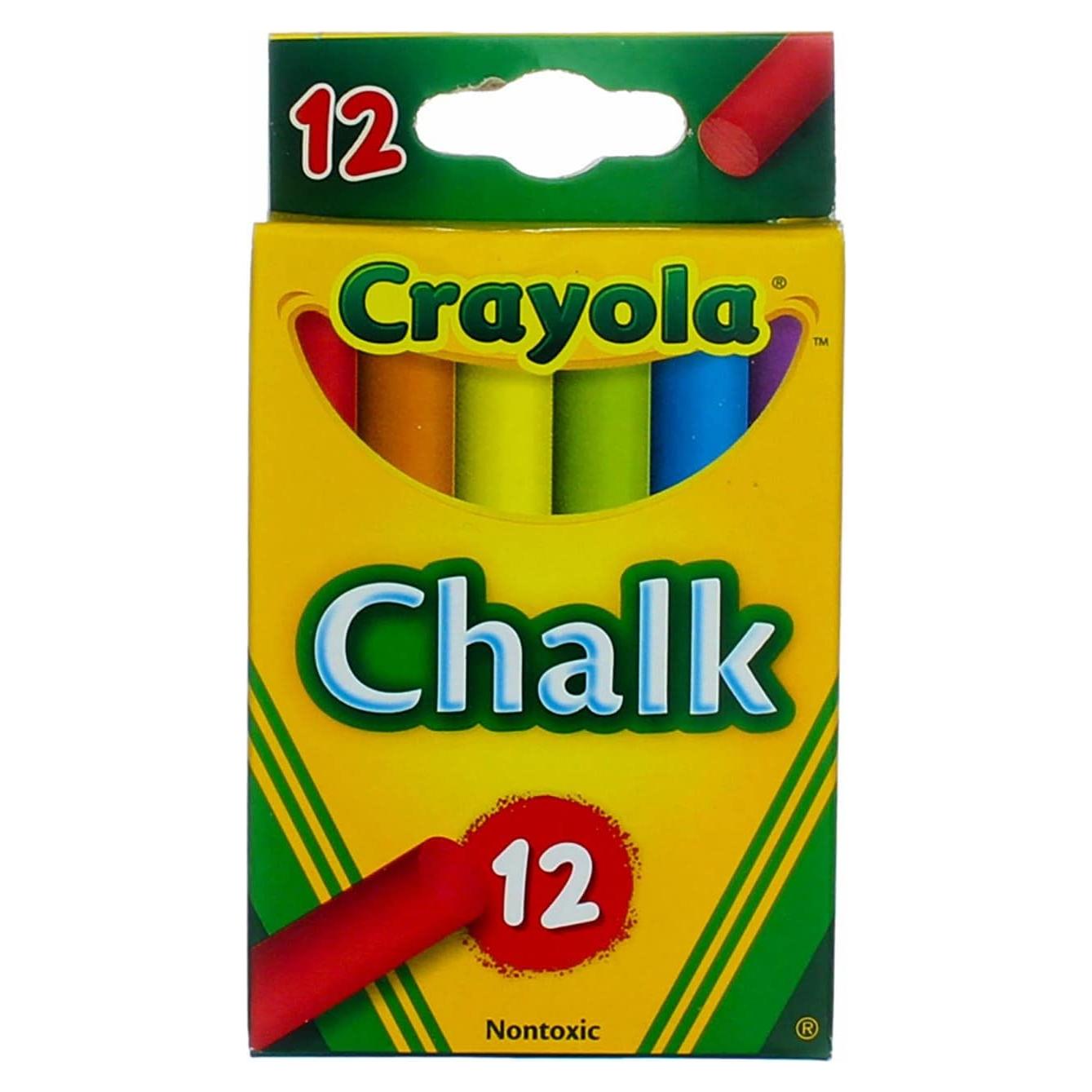 Tiza de Bajo Polvo Crayola Juego de 7 Unidades 0.0635 kg