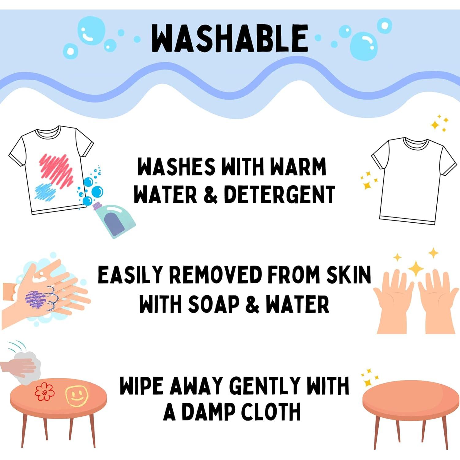 Kwik Stix Pintura Tempera Sólida 24 Colores Lavables