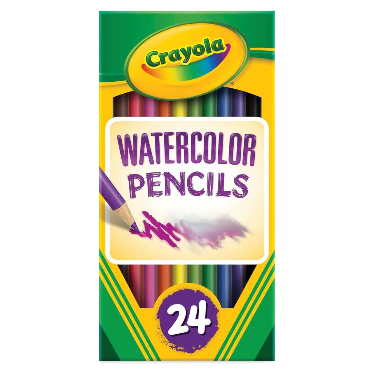 Lápices de acuarela Crayola 24 colores - 163g