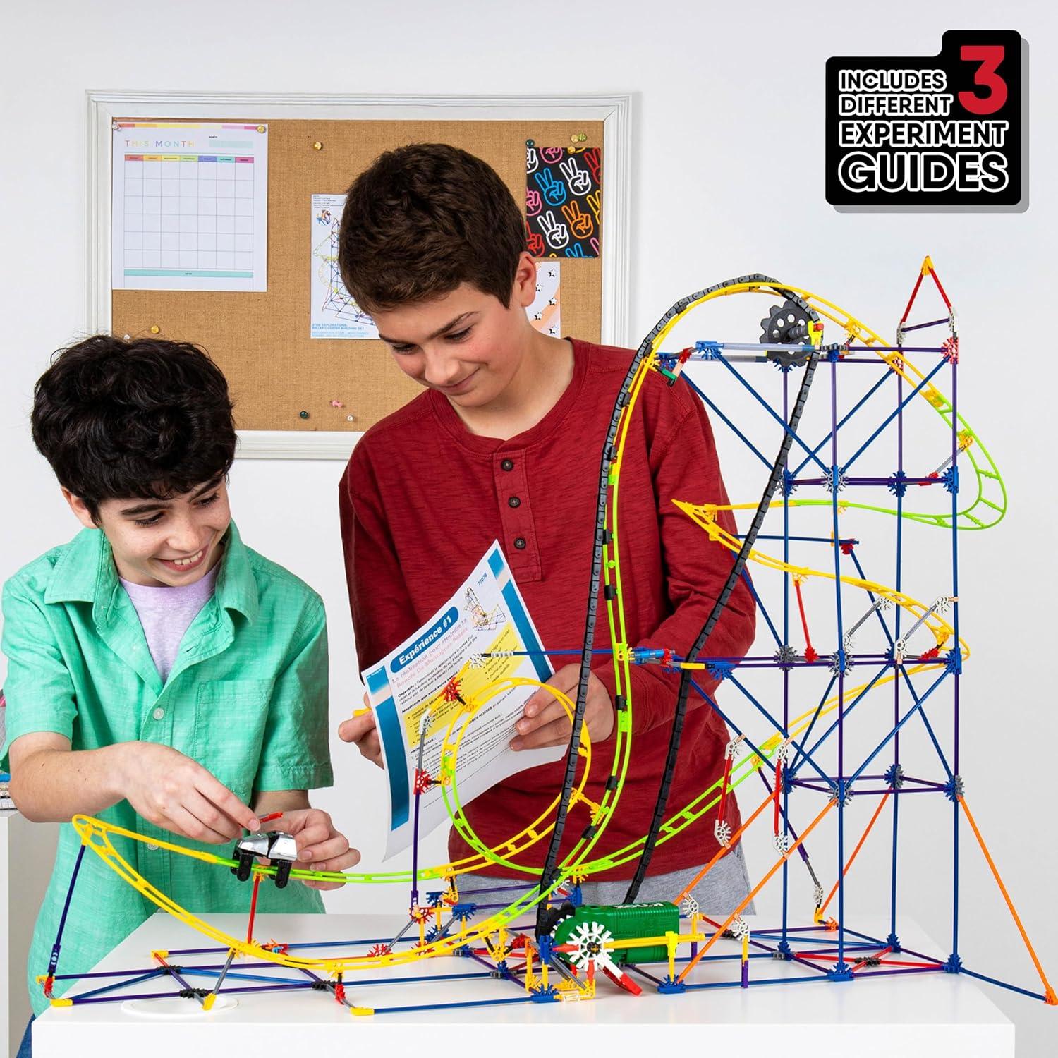 K'NEX Educación Set Montaña Rusa 546 Piezas 8+
