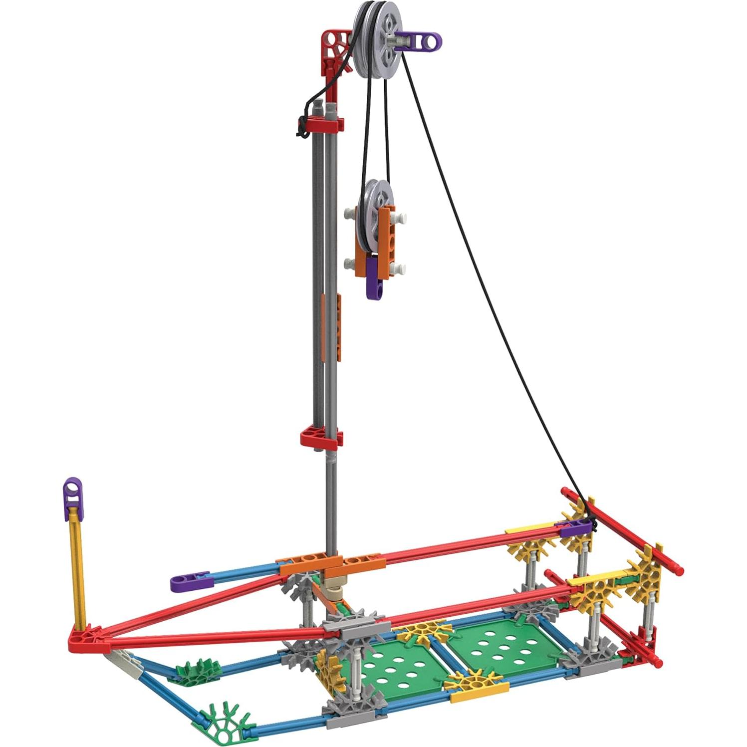 K'NEX Educación - Kit de Palancas y Poleas 130 Piezas 8+