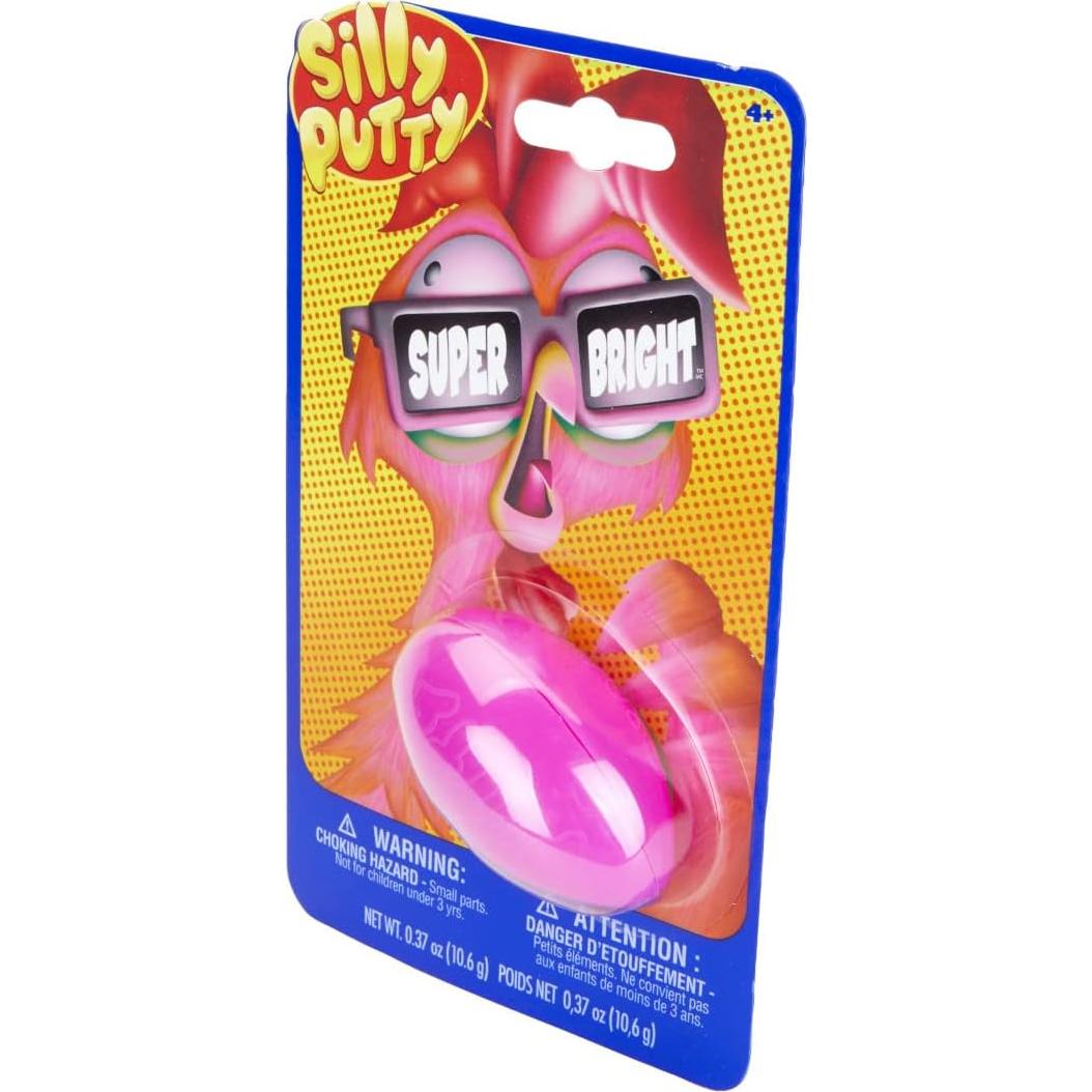 Silly Putty Crayola Super Brillantes 18g - Juguete Antiestrés