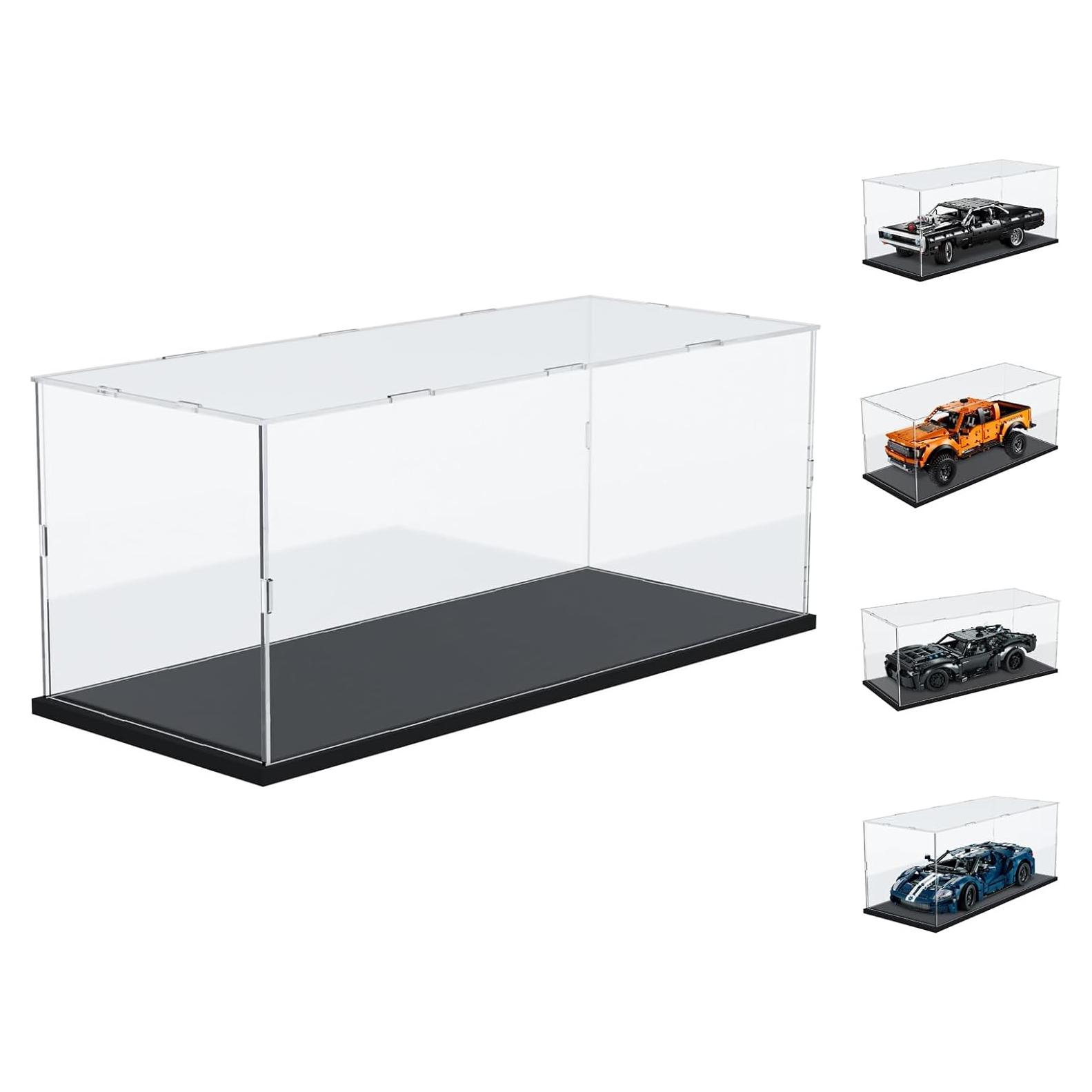 Caja de Exhibición Acrílica Choowin 50x20x20 cm para Lego