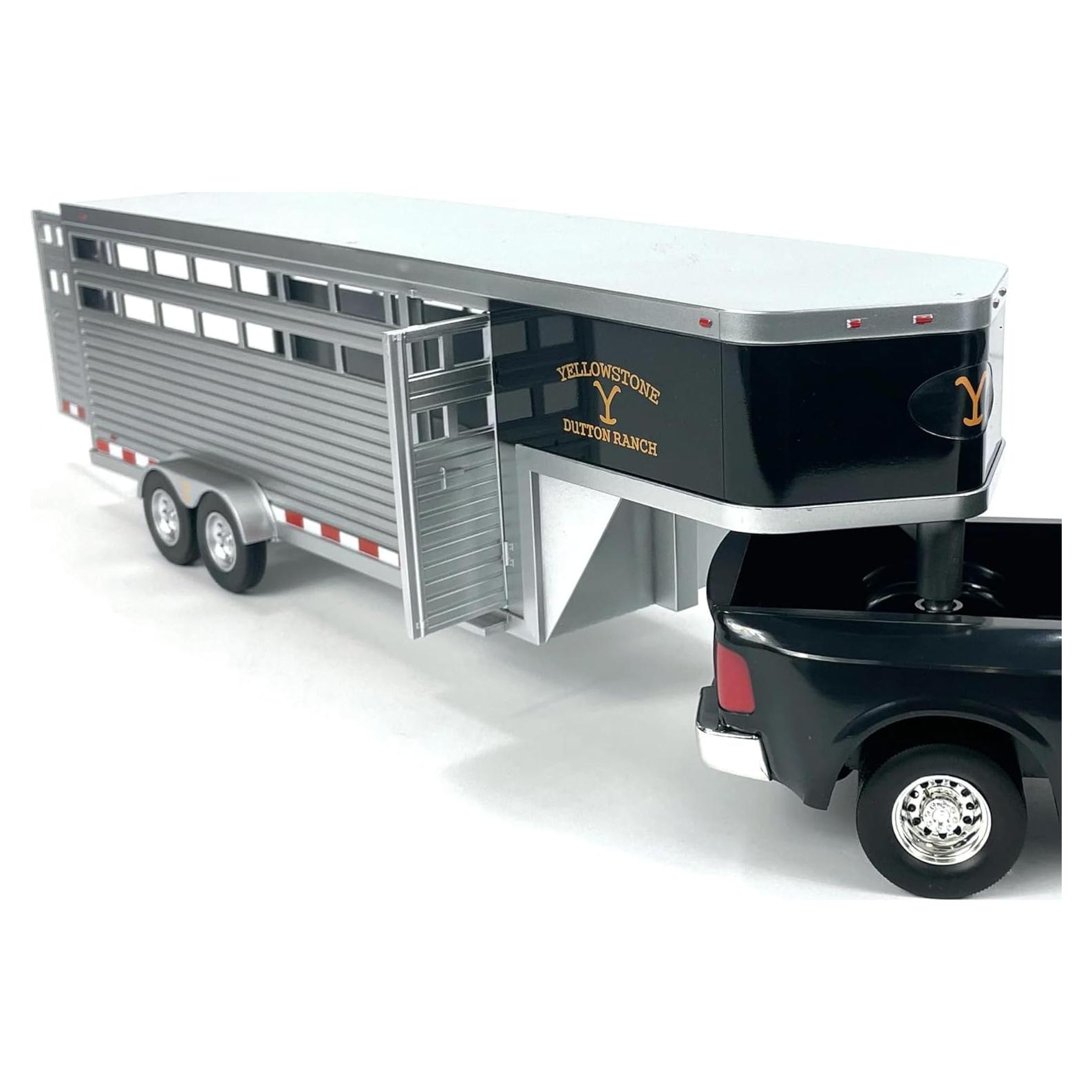 Remolque de Caballos AMT Dutton Ranch 1:20 con Enganche