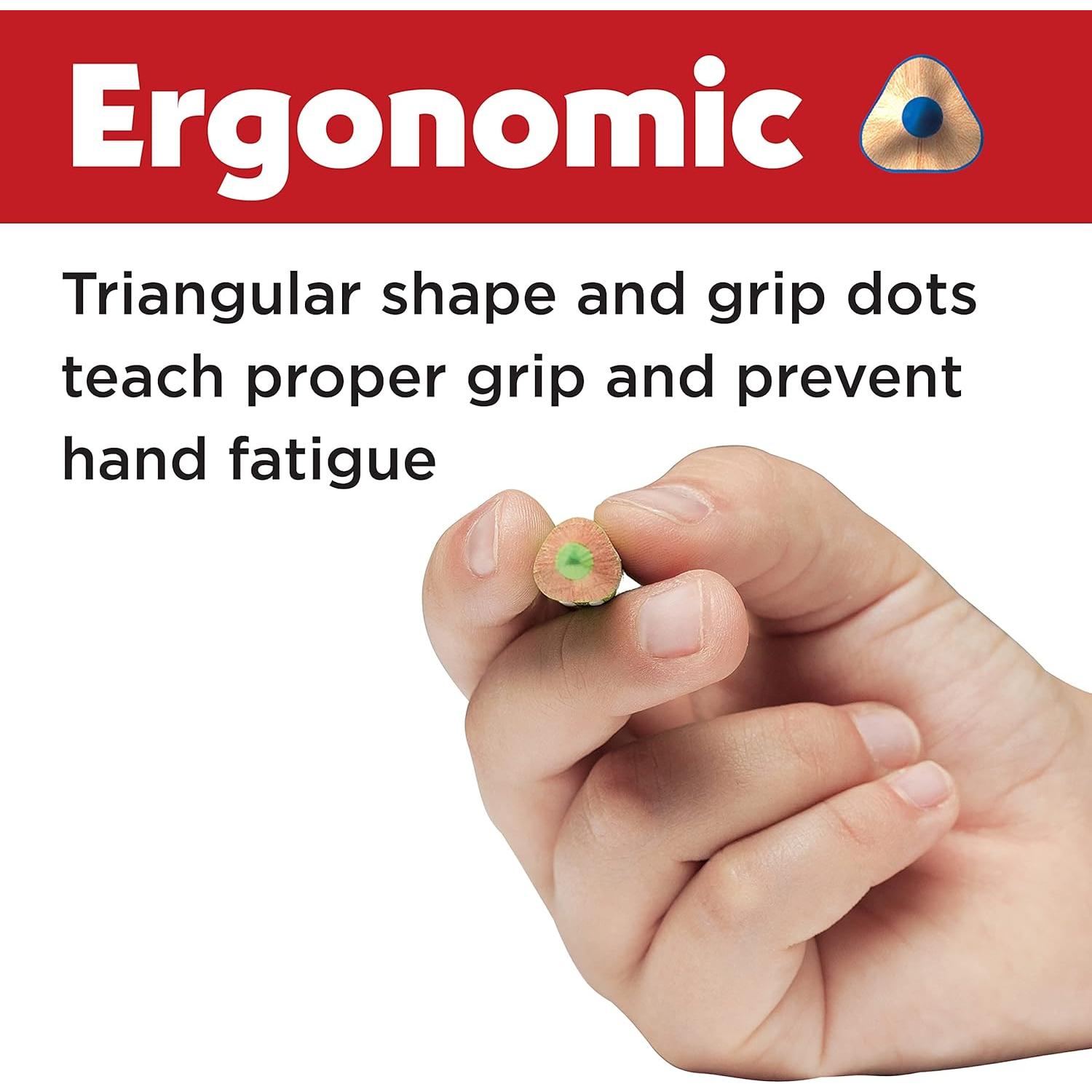 Lápices de Color Eco Faber-Castell - 12 Unidades Ergonómicos