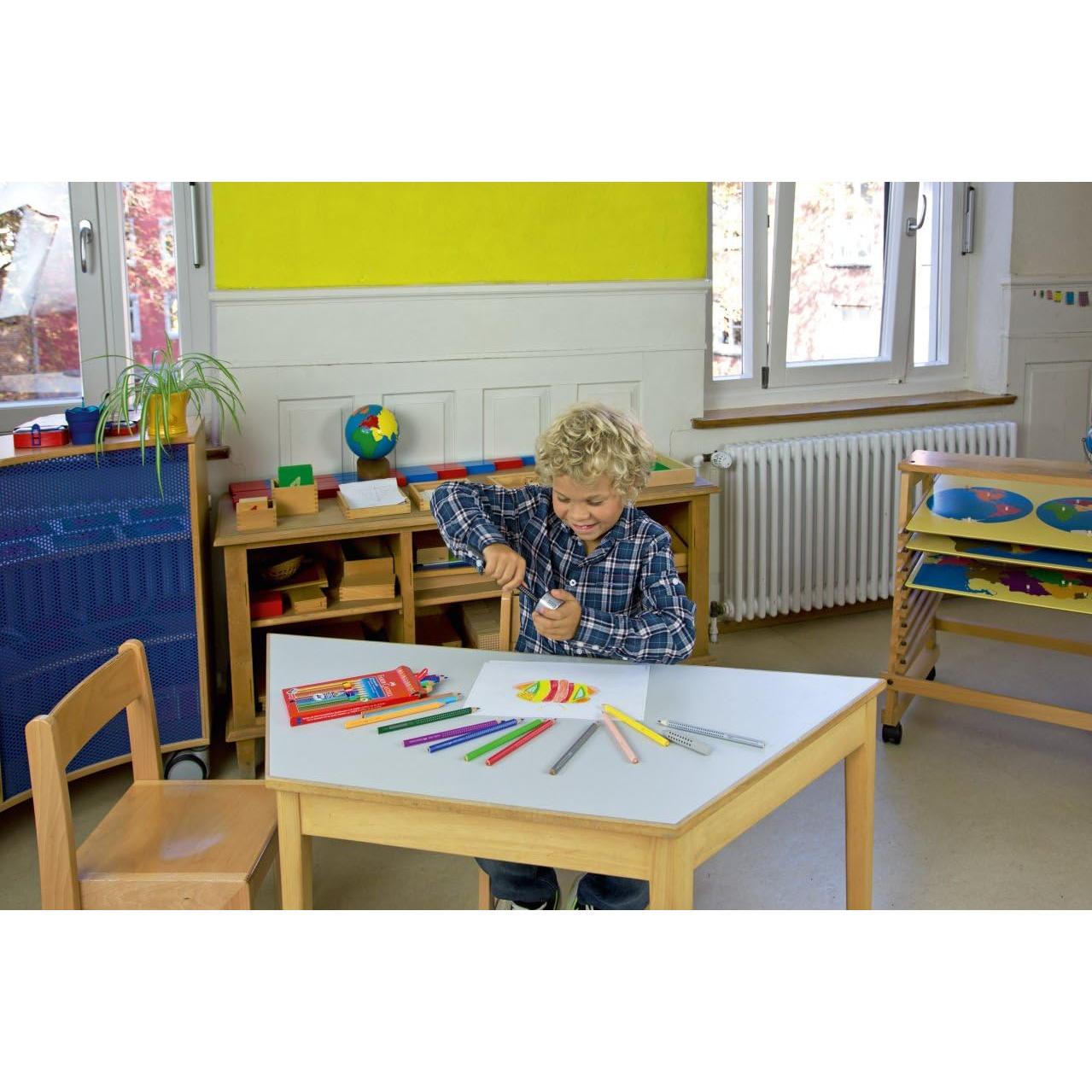 Lápices de Color Eco Faber-Castell - 12 Unidades Ergonómicos