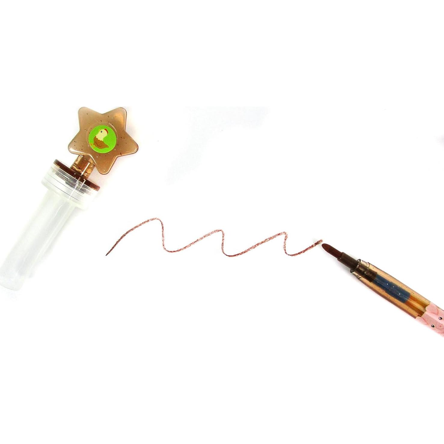 Crayones Apilables 24 Pcs TINYMILLS Animales de Granja con Sello