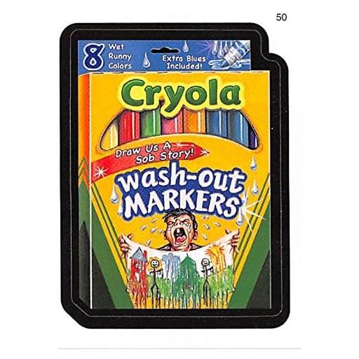Pegatina comercial Cryola Wacky Packages 2007 Topps #50