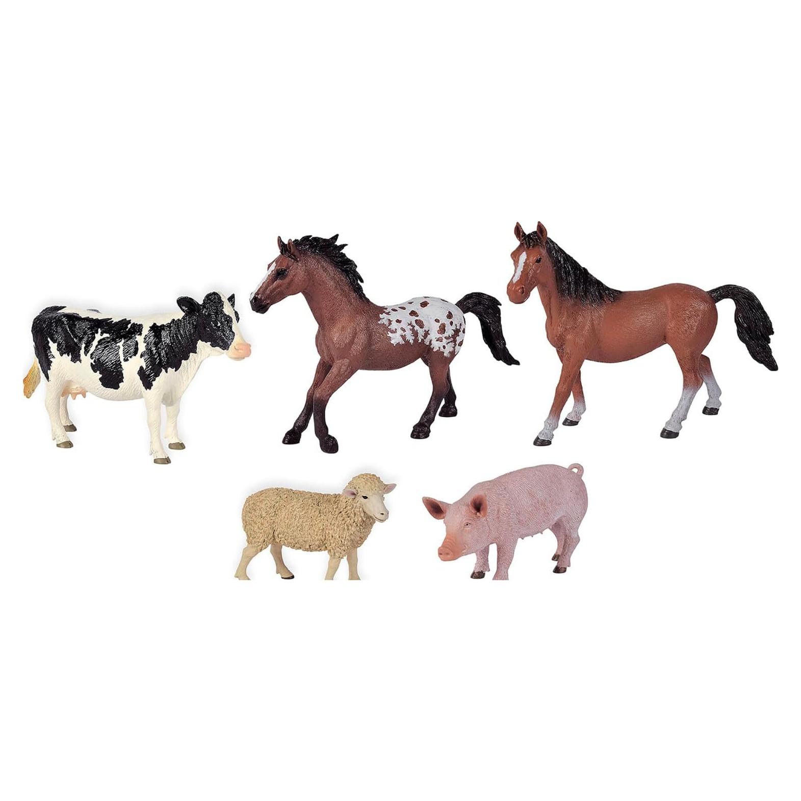 Conjunto de Animales de Granja Simba Toys - 5 Figuras Realistas
