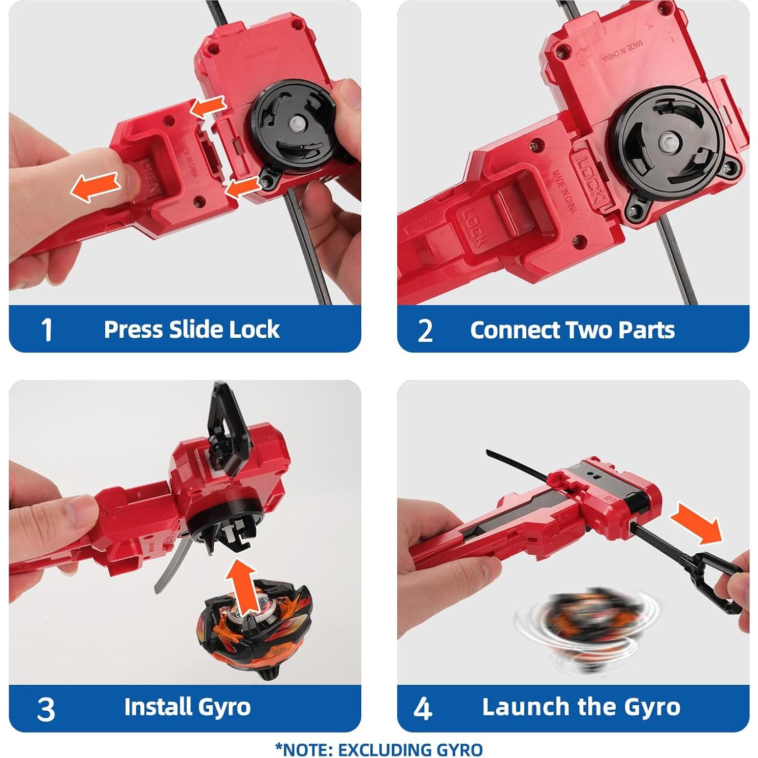 Paquete de 2 Lanzadores Winder AIBREAY X3 con Agarre Fácil