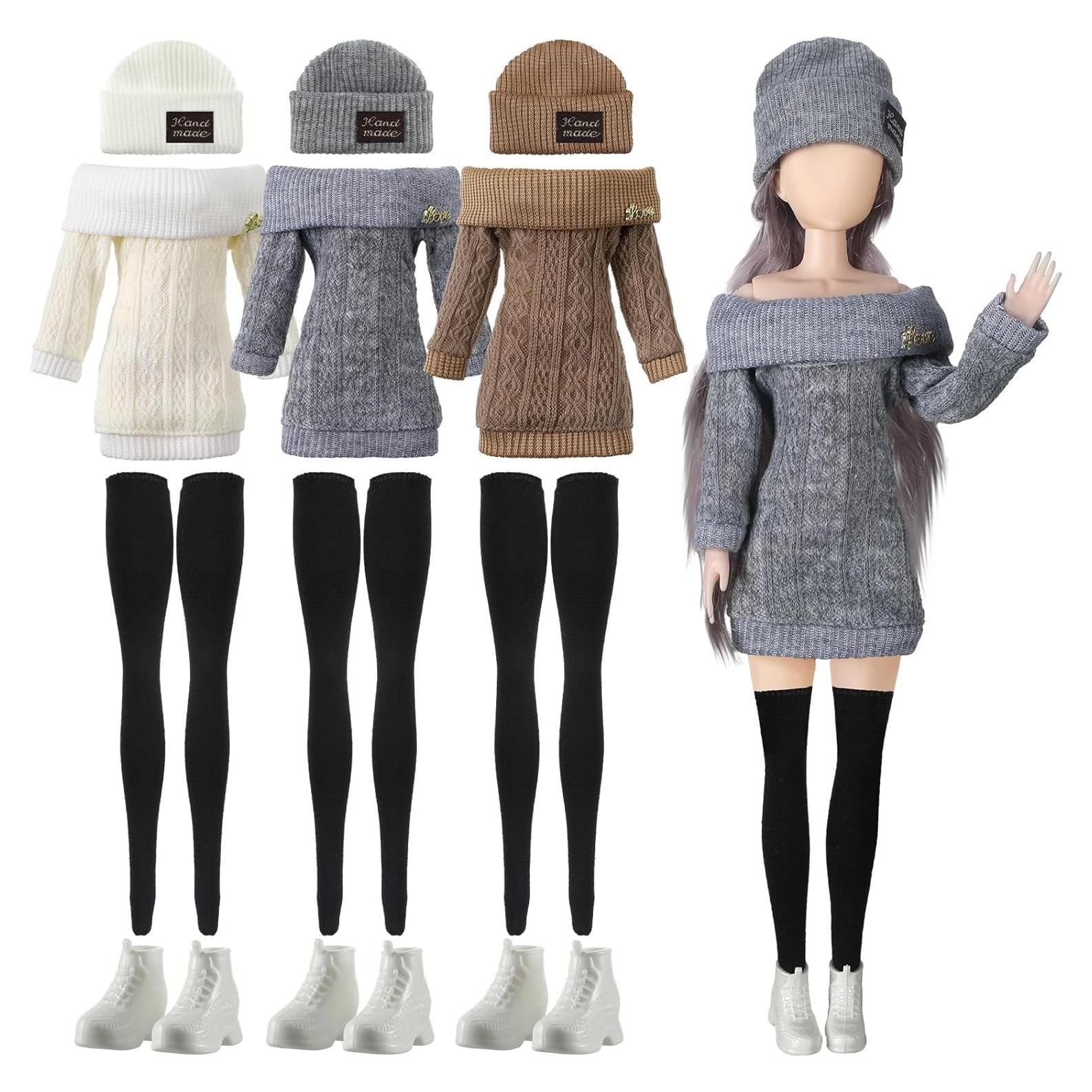 Geyoga Set 12 Piezas Ropa y Accesorios para Muñecas 30 cm