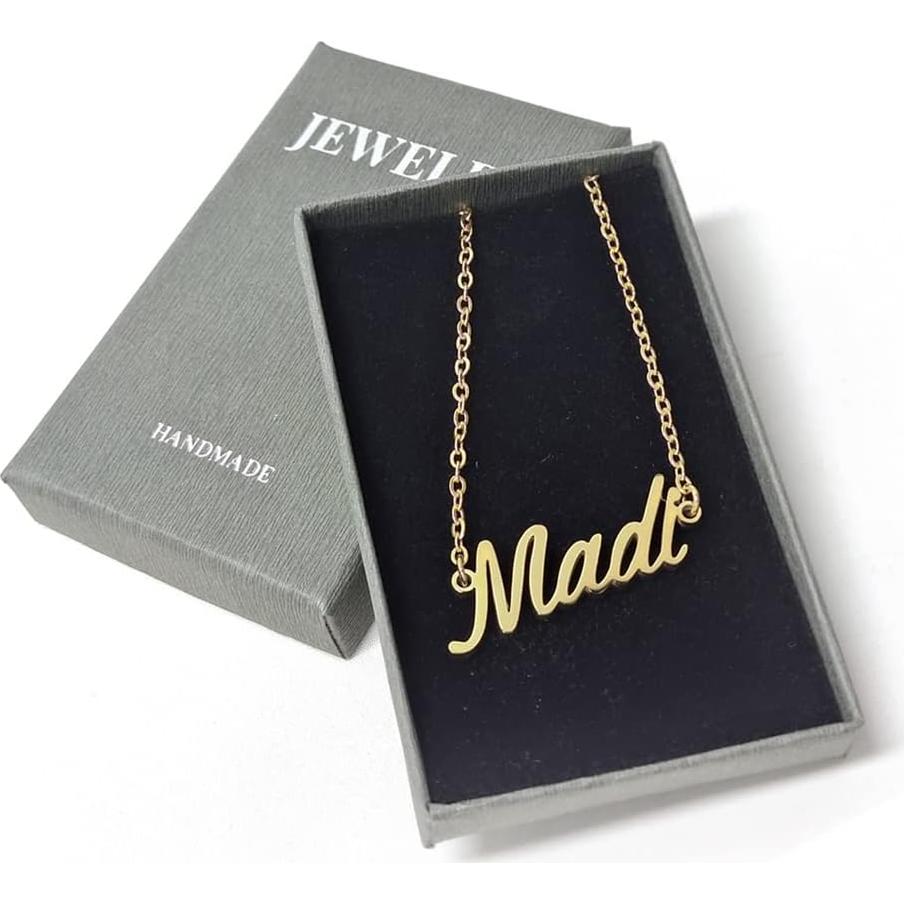 Collar Personalizado Oro 18k Aoloshow con Nombre para Mujeres
