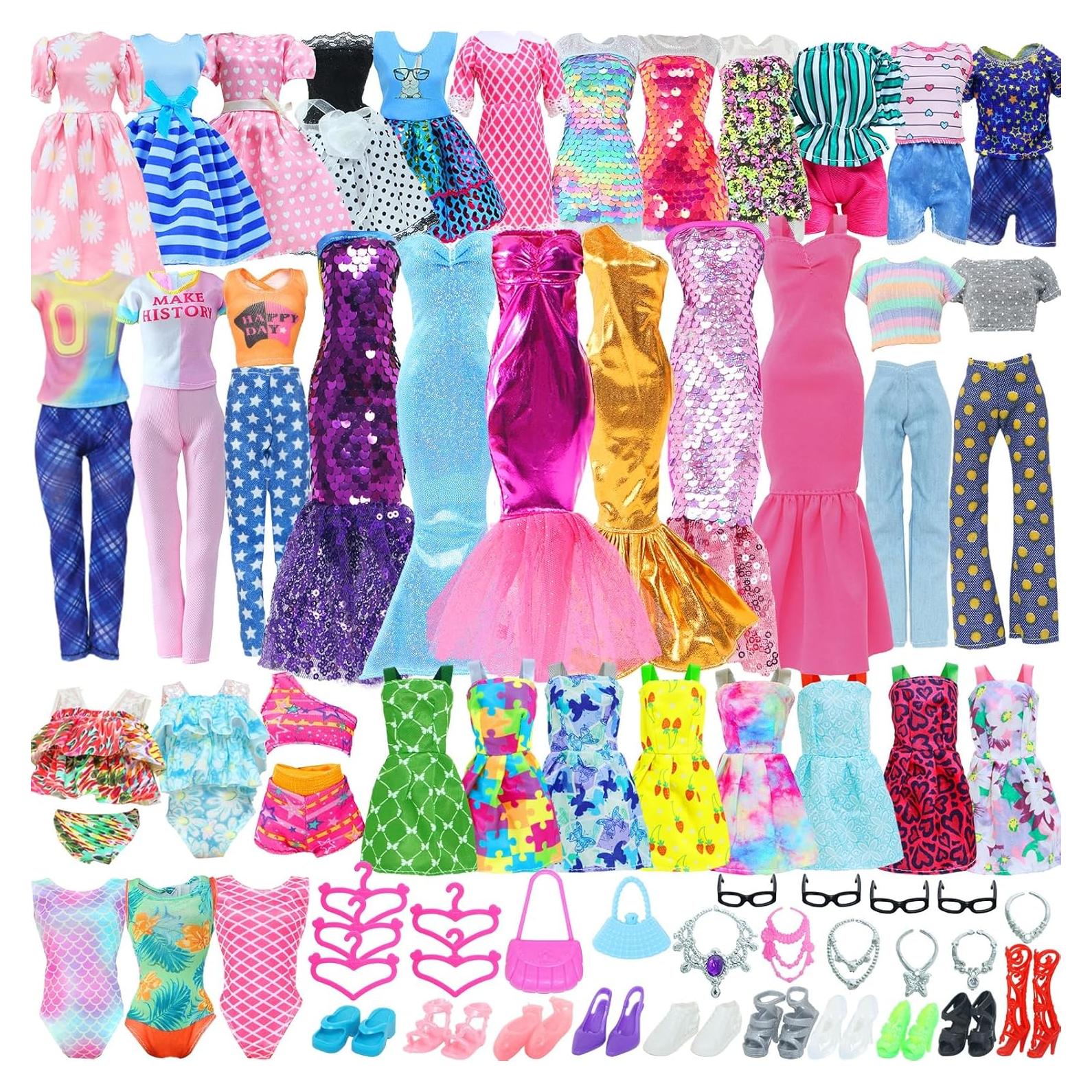 40 Piezas Ropa y Accesorios para Muñeca 11.5" BLIJOLA