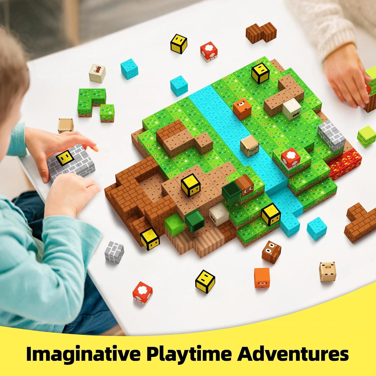 Bloques Magnéticos GobiDex 48pcs Juguetes de Construcción 3+