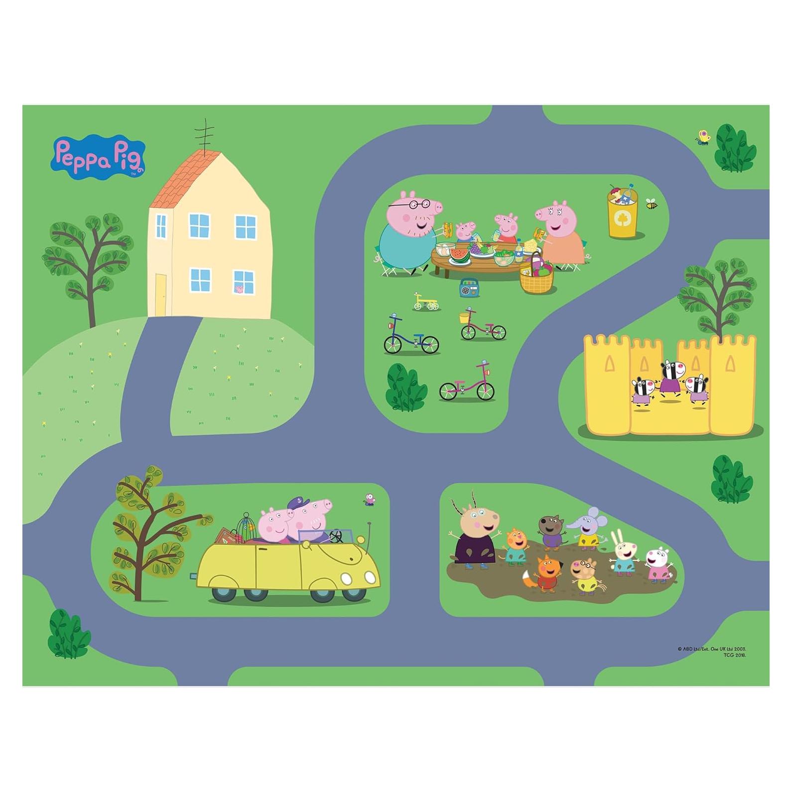 Alfombrilla de Juego Peppa Pig TCG Toys 77.5x59.7cm EVA