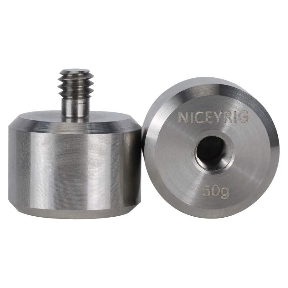 Juego de Pesas Niceyrig 100g para Gimbal DJI Ronin y Zhiyun