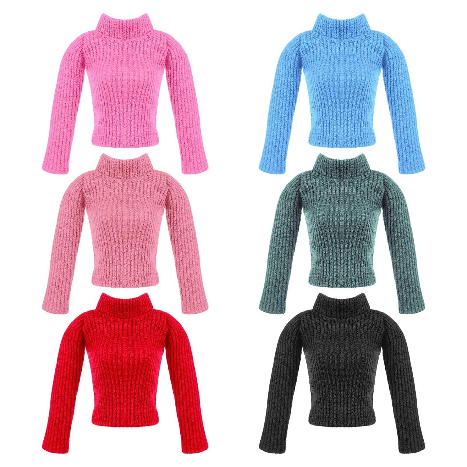 Conjunto Ropa de Muñeca 6 Piezas Fourluoo 30 cm Moda