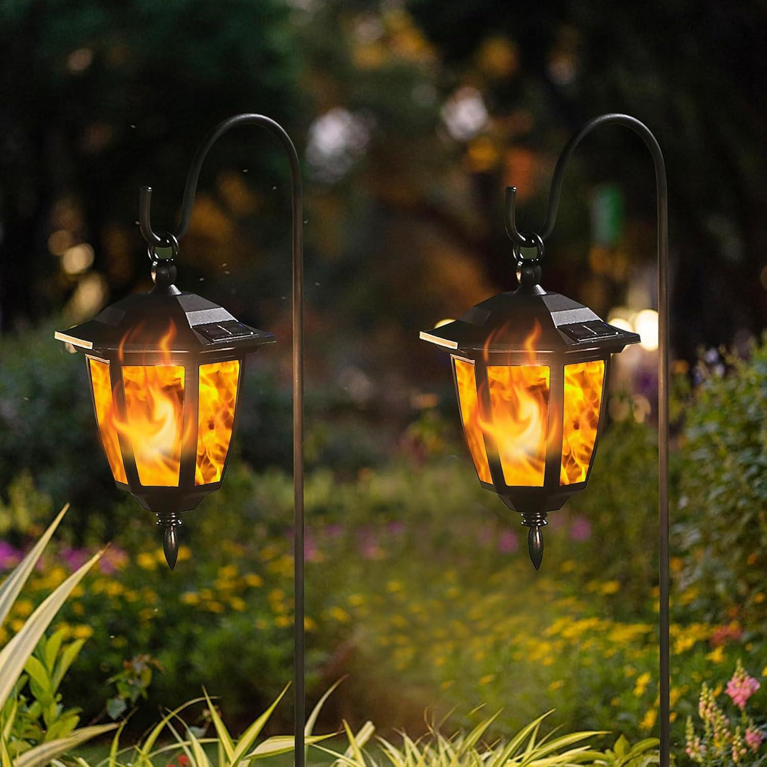 Luces Colgantes de Llama Solar Dynaming 2 Piezas LED Jardín