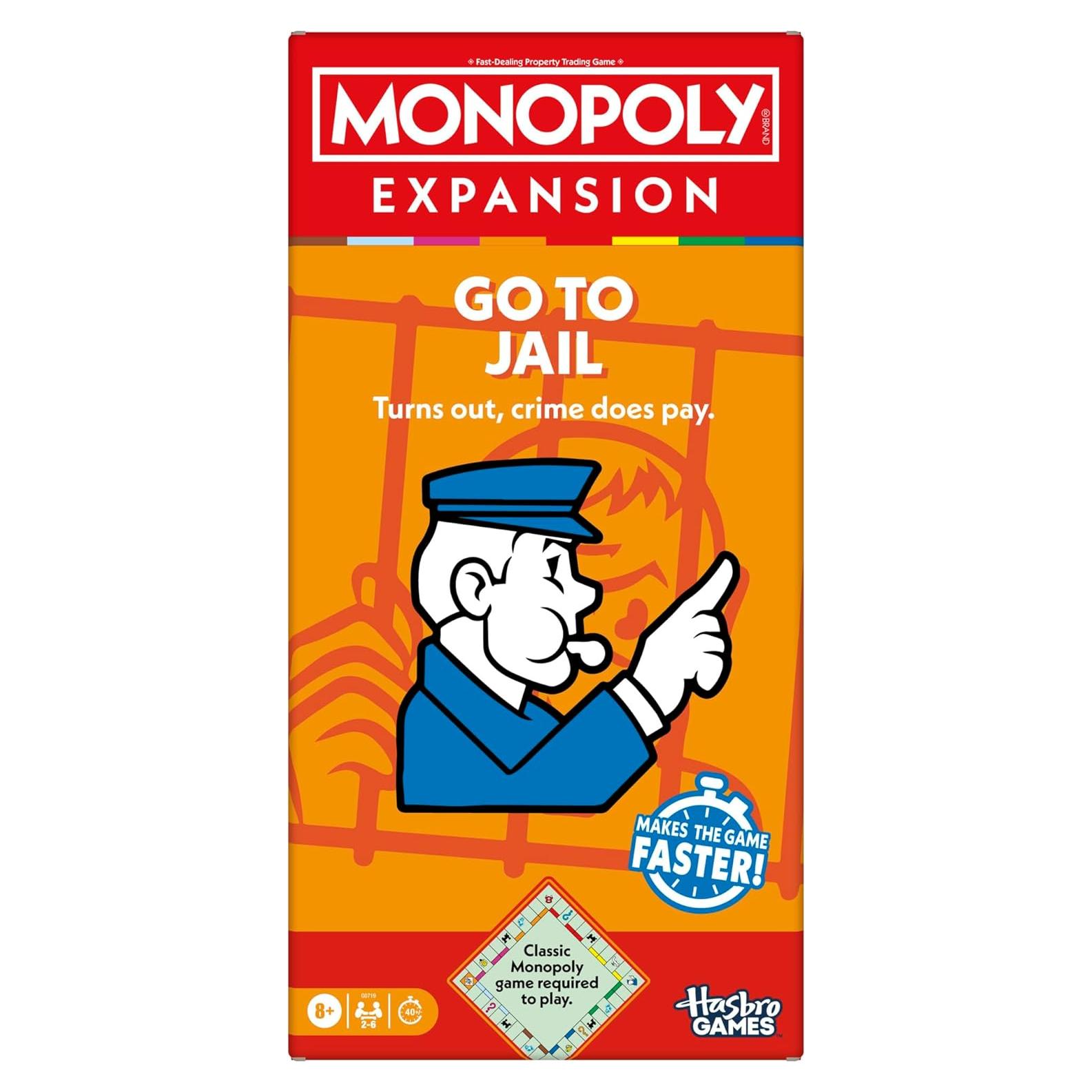 Monopoly Expansión Ve a la Cárcel | Hasbro | Juego Rápido 40 min