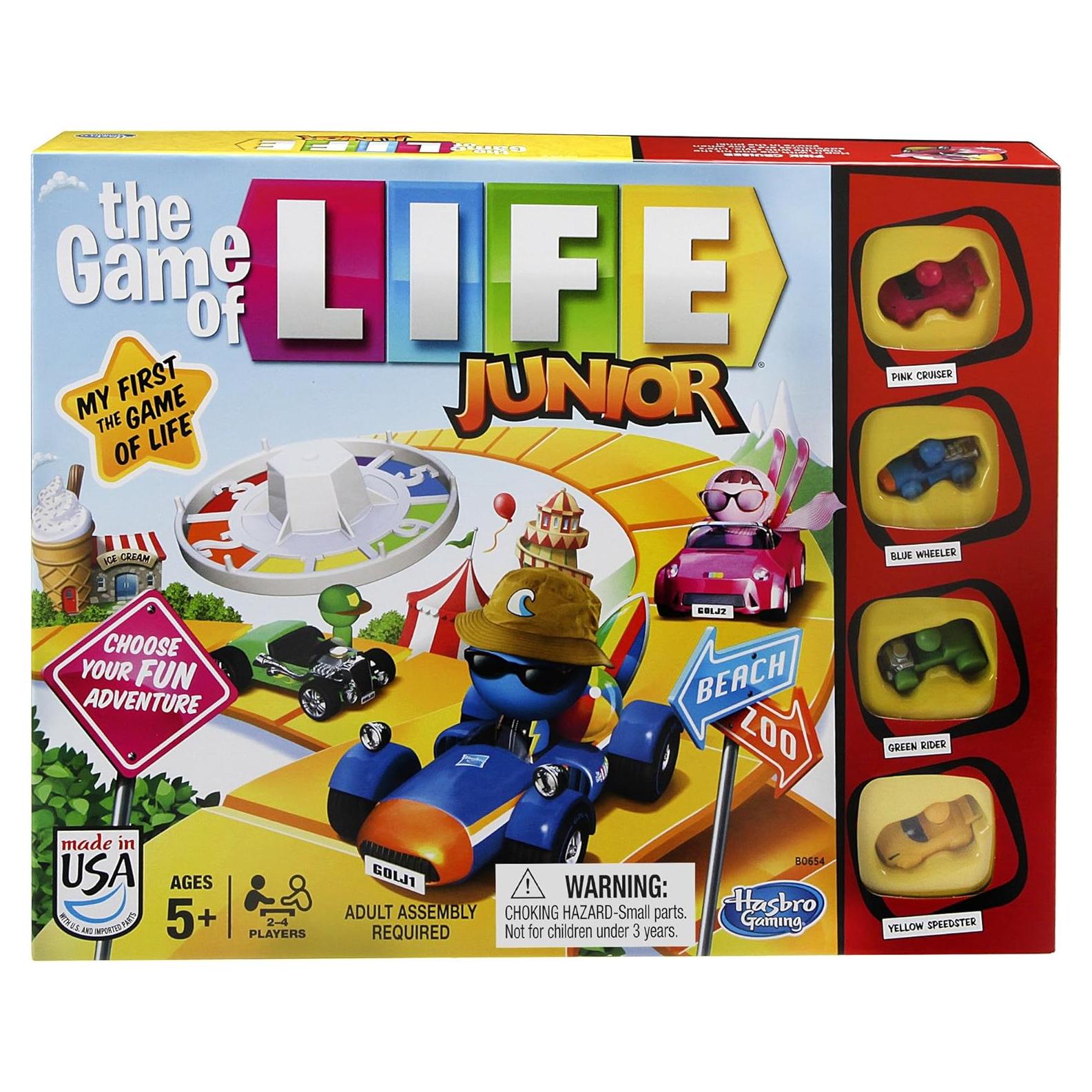 Juego de Mesa El Juego de la Vida Junior Hasbro 5+ Años