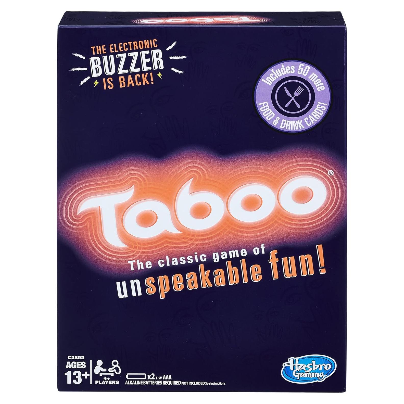 Juego de Mesa Taboo Party Hasbro con Buzzer Electrónico
