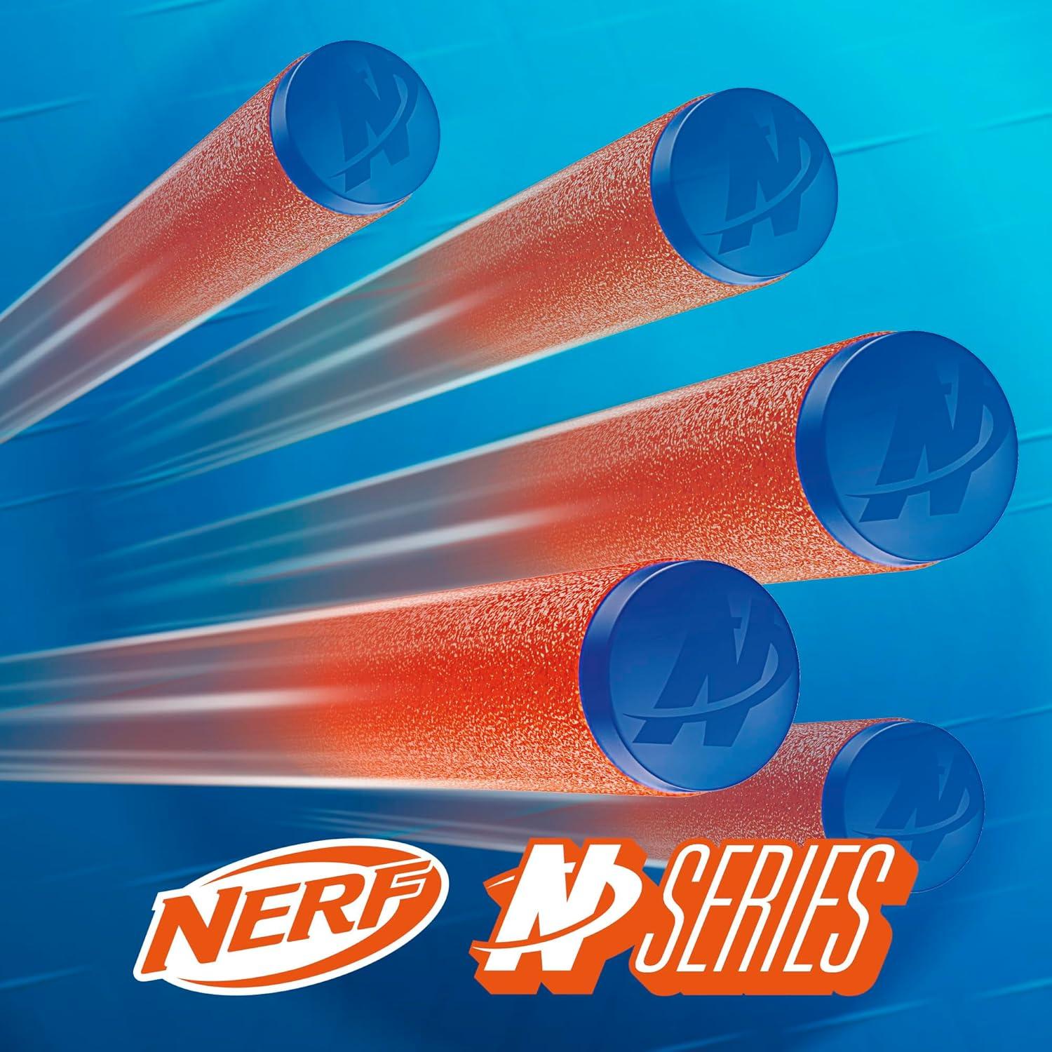Nerf N Series N1 Darts, Includes 10 Refill Darts, Compatible Only with Nerf N Series Blasters, Outdoor Games, Ages 8+