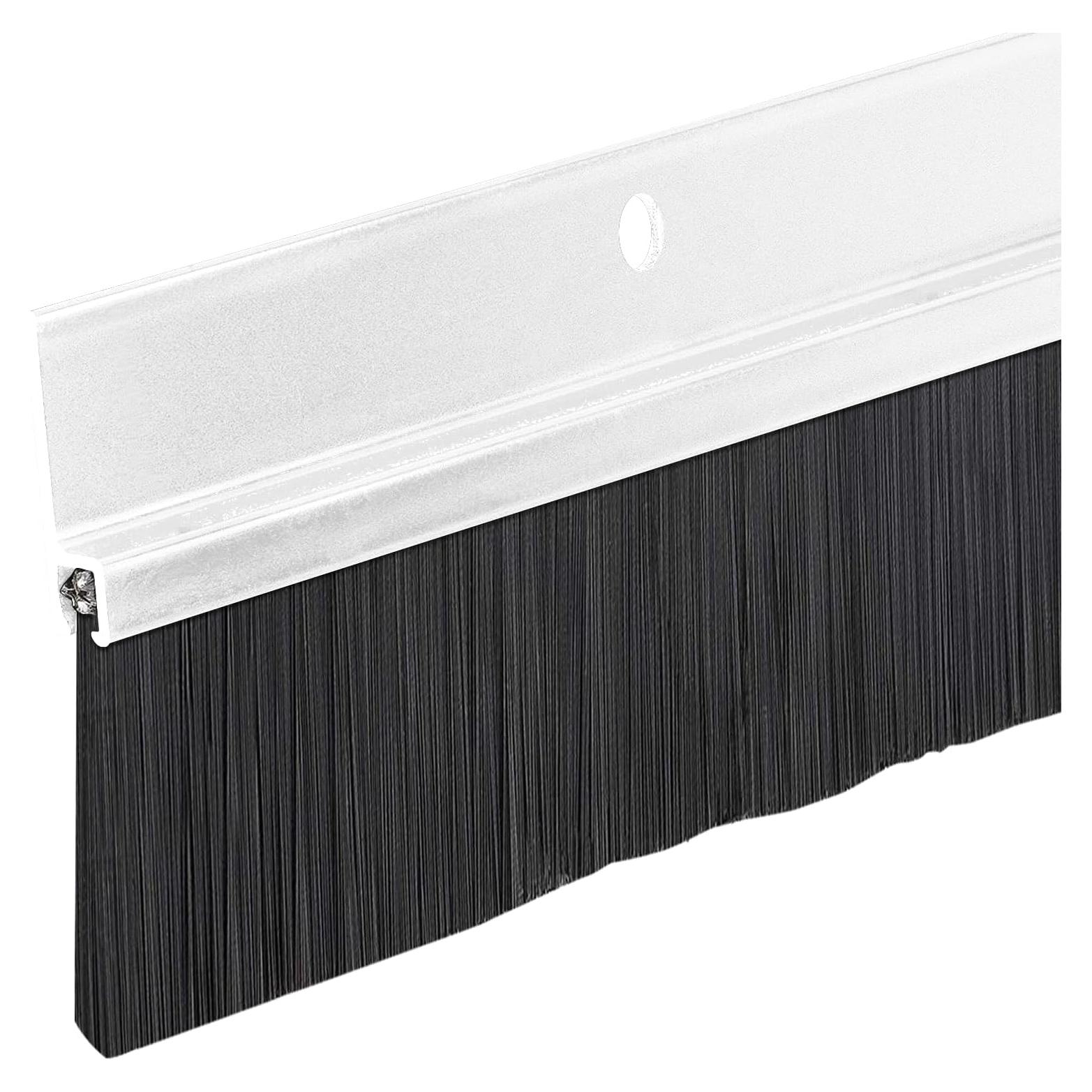 Bisel de puerta con cepillo Randall 91.44 cm marrón aluminio