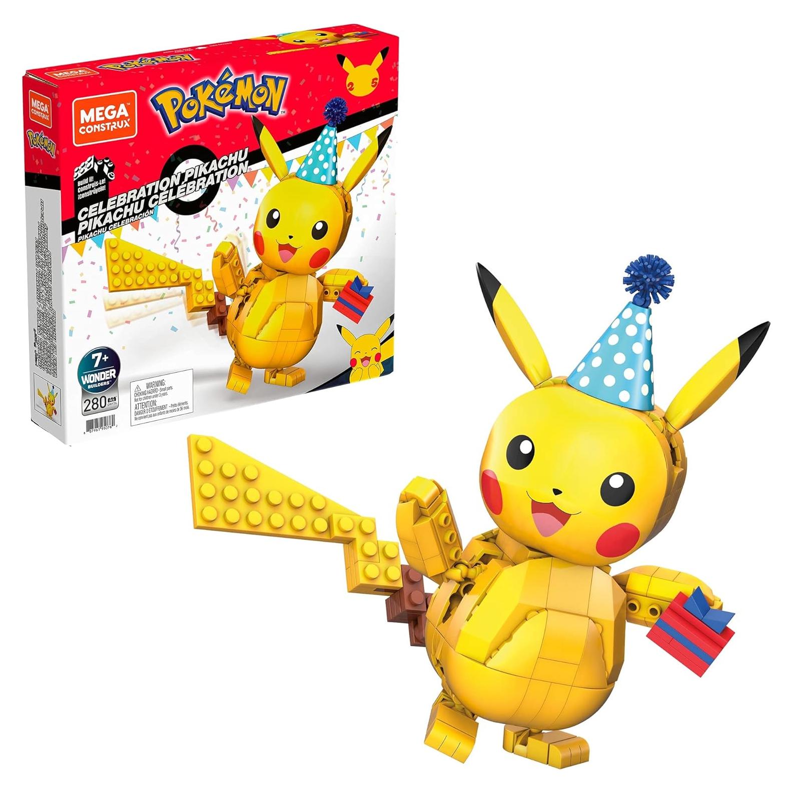 Mega Construx Pikachu 25 Años - Set de Construcción