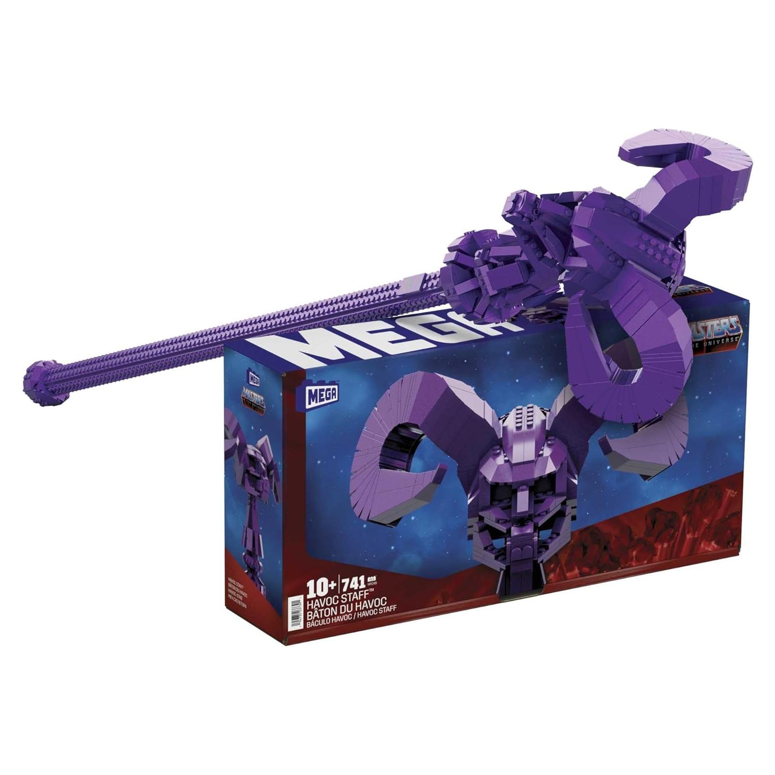 Set de Construcción Mega Maestros del Universo Bastón de Havoc
