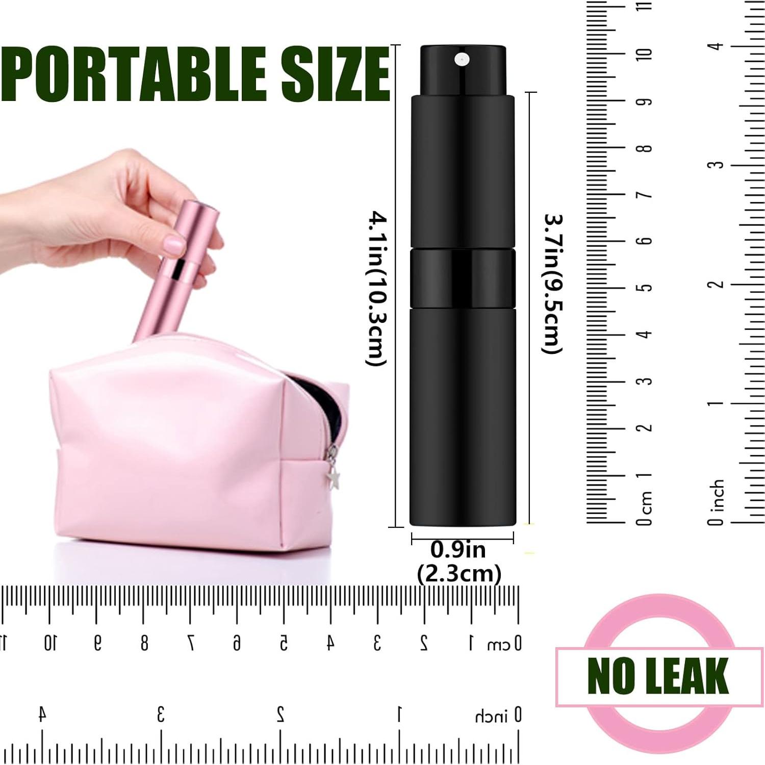 4 Botellas Atomizadoras de Perfume 8ml IRON BILL - Viaje