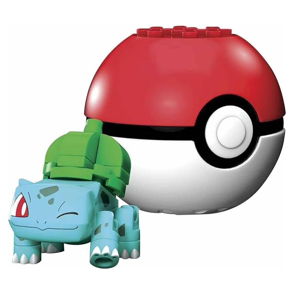 Figura Bulbasaur Mega Construx 6,35x7,62x15,24cm