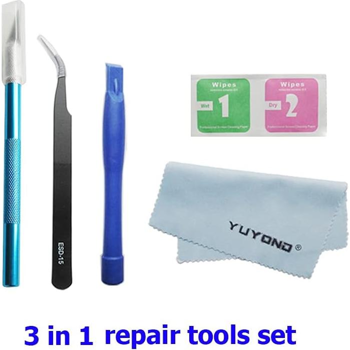 Reemplazo Lente de Cristal Cámara Trasera YUYOND para S10e Negro