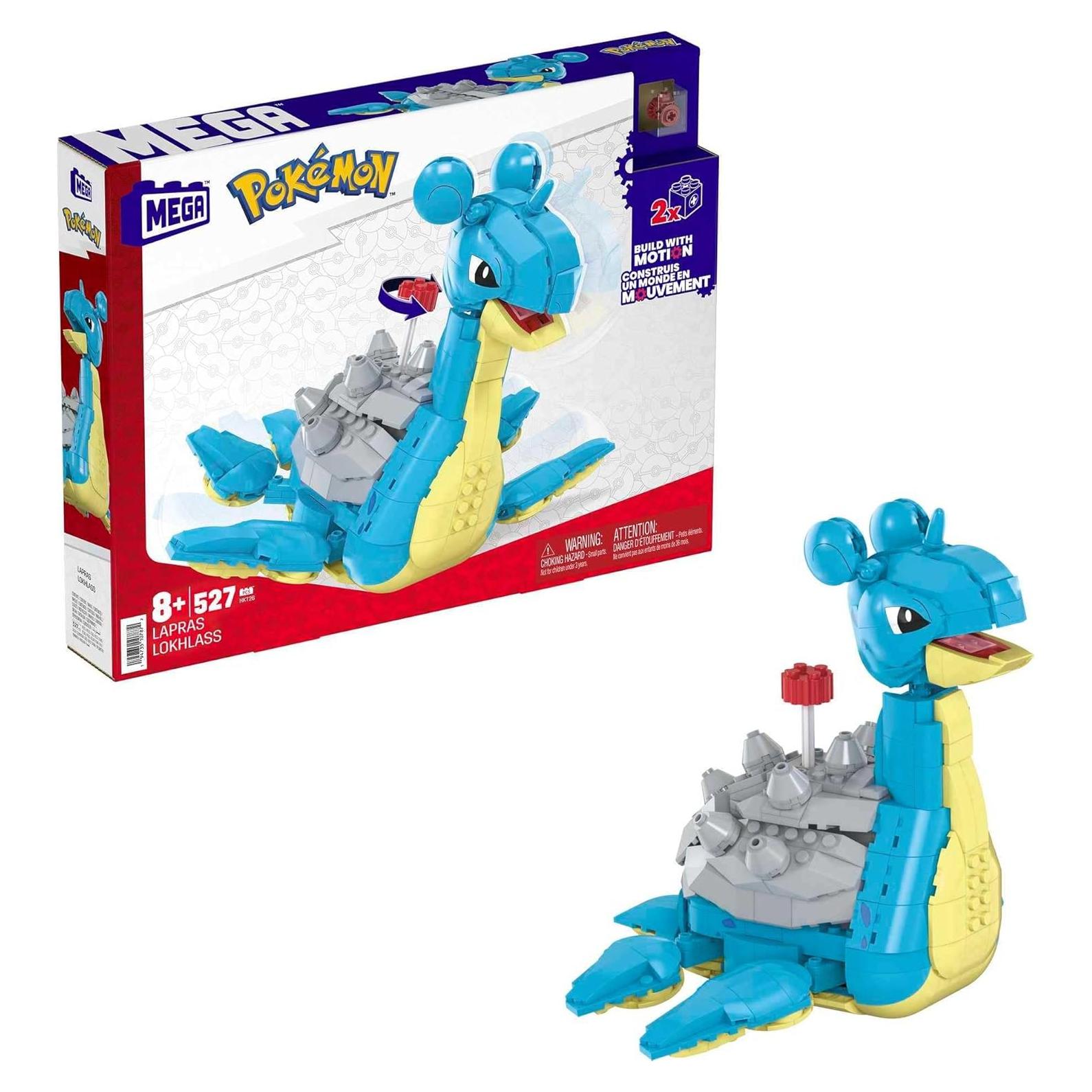 Set de Construcción MEGA Pokémon Lapras 527 Piezas 17.78 cm